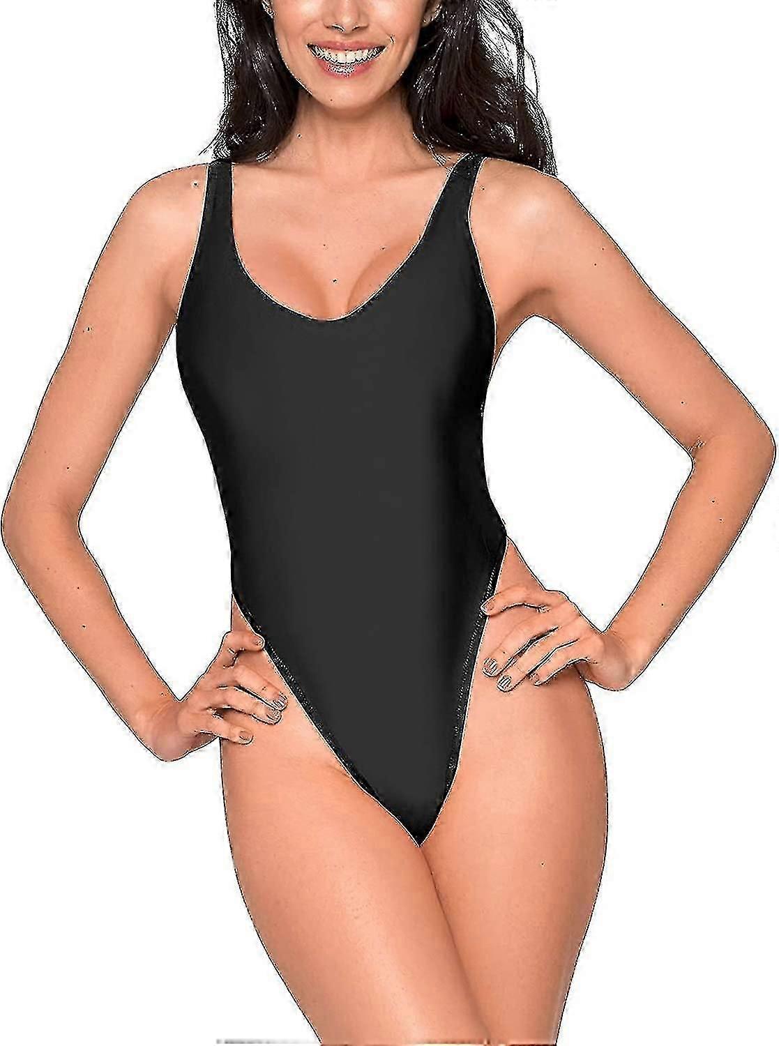 String Sexy Pour Femmes Maillot de Bain Une Pièce Coupe Haute Réglable Une Pièce Maillots de Bain