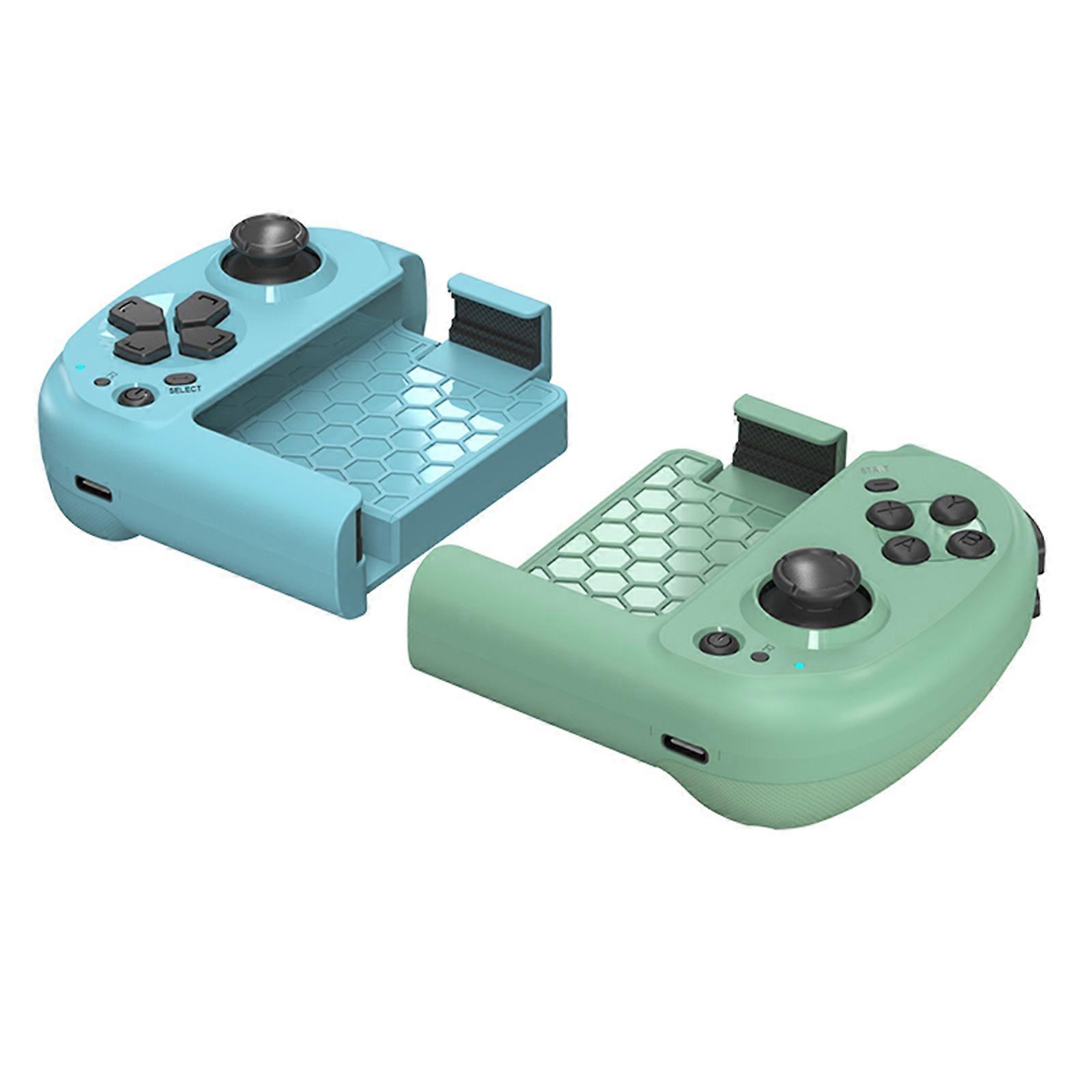 Manette de jeu de téléphone pour appareil Android iOS compatible Bluetooth Gauche Droite Split Joystick Manette de jeu sans fil 2