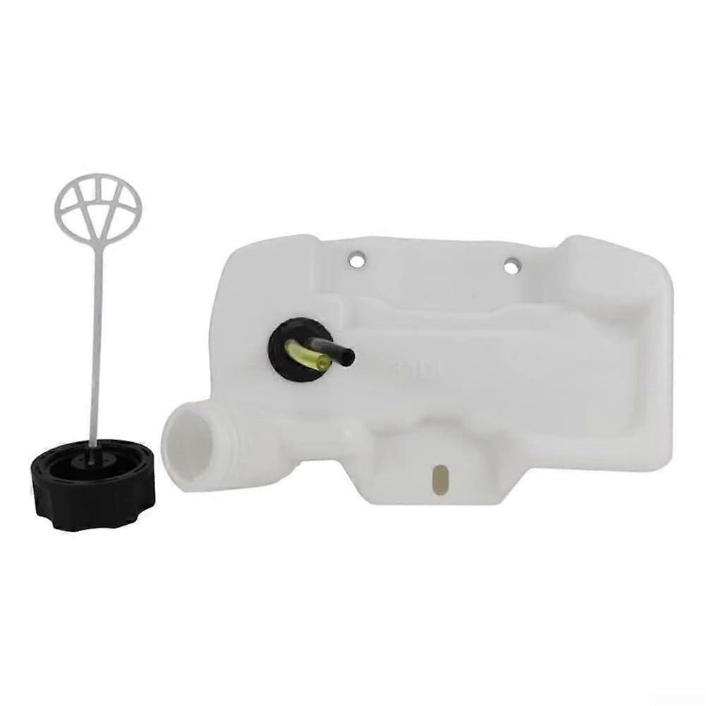 Plastic fuel tank assembly suitable for 1E34F oil tanks, improves engine performance in trimmers, 1E34F lawn mower fuel tank replacement