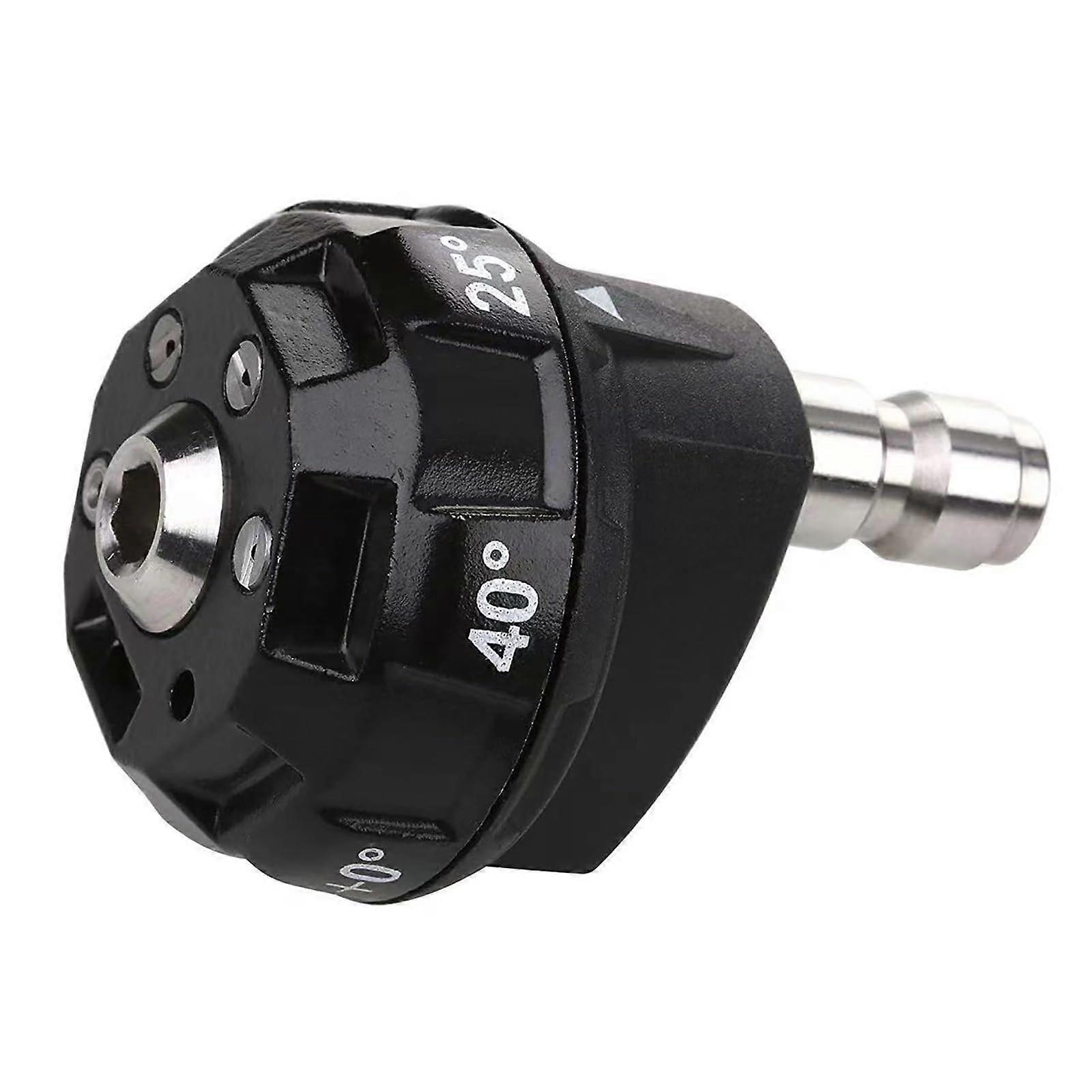 6 in 1 Spray Nozzle Adjustable Pressure Washer with 1/4" Quick Connect, Multi-Function, Durable Design, Compatible with Standard Hoses