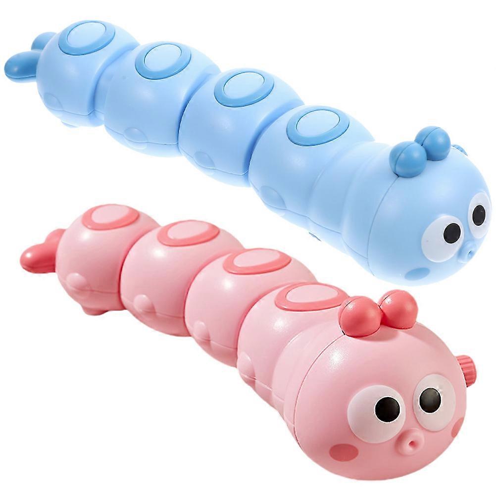 It seems you're referring to a product listing for **"2pcs Wind Up Animal Caterpillar Creative Interactive Plaything For Party Favor Safe Material