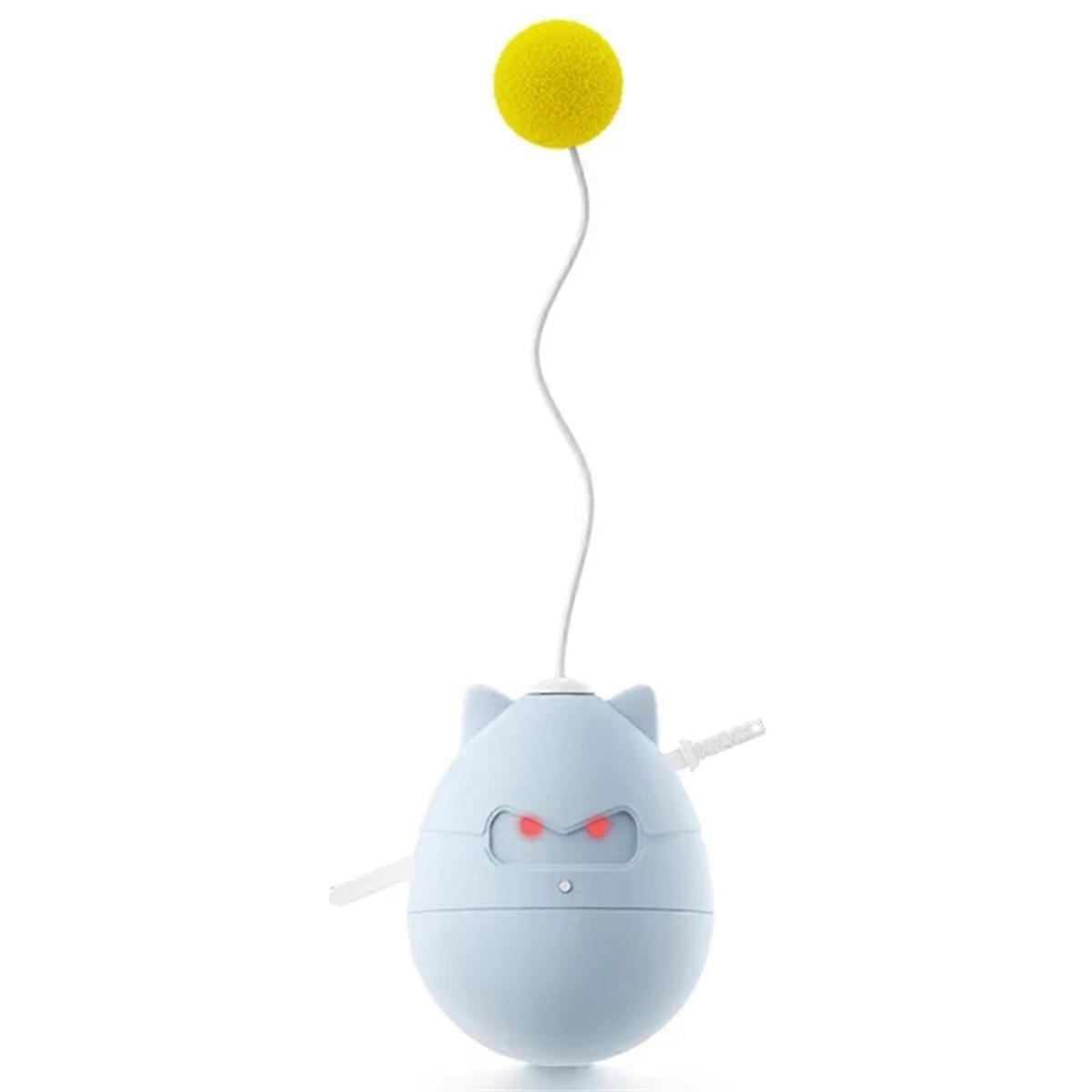 Funny Cat Toy Tumbler Toys Interactive Cat Teaser Toy Pet Toys with Rotating and Stumble Smart Comp