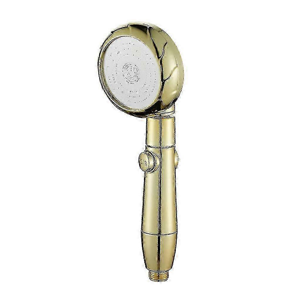 3-Speed Handheld Shower Head with 4 Spray Modes Universal Fit