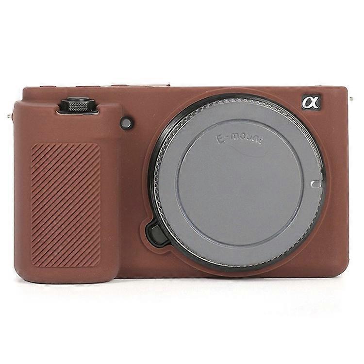 Compatible For Sony ZV-E10 ILDC Silicone Cover Anti-slip Dust-proof Anti-collision Silicone Camera Protective Cover