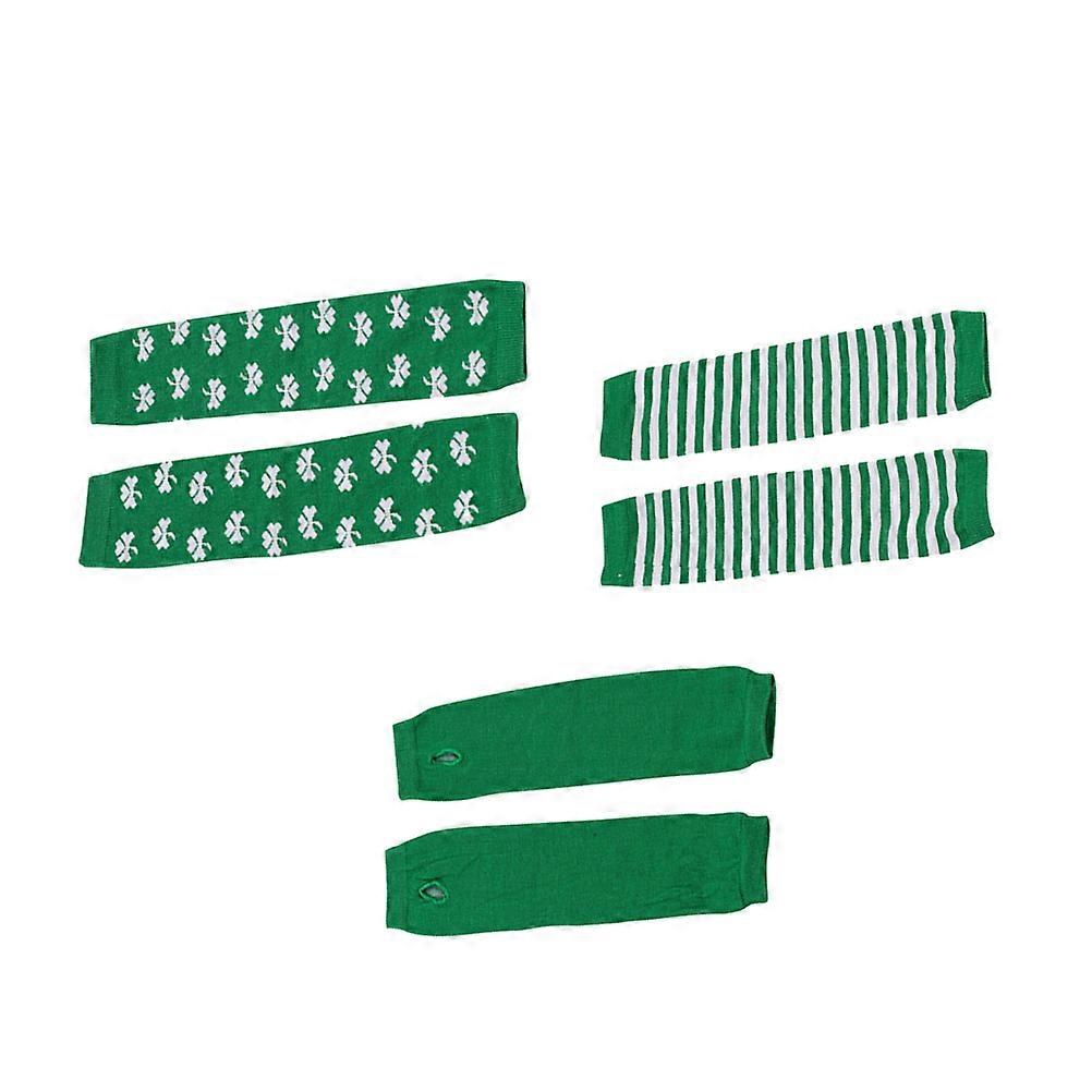 Patricks Fingerless Gloves, Functional Decor Item for Themed Events