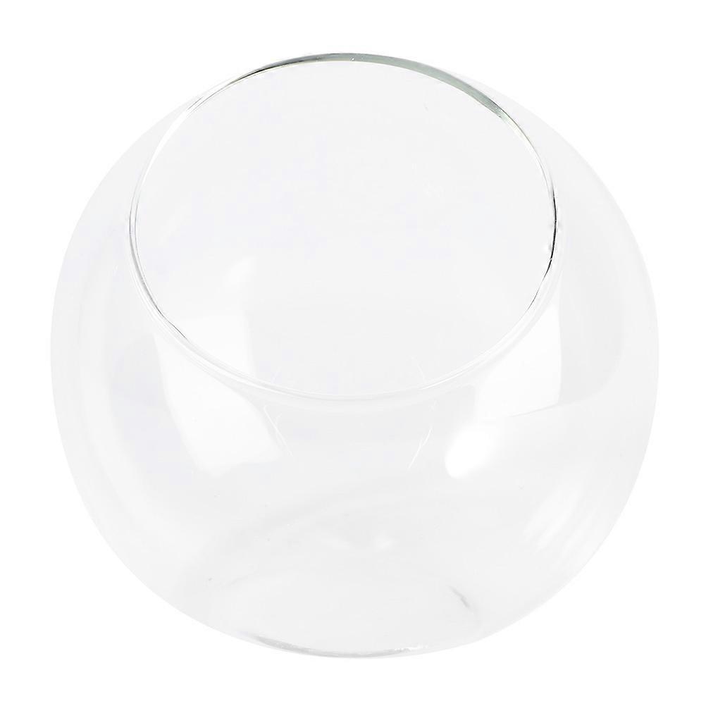 Transparent Glass Bottle for DIY Micro Landscape Decor Compact Size Simple Design for Home Office