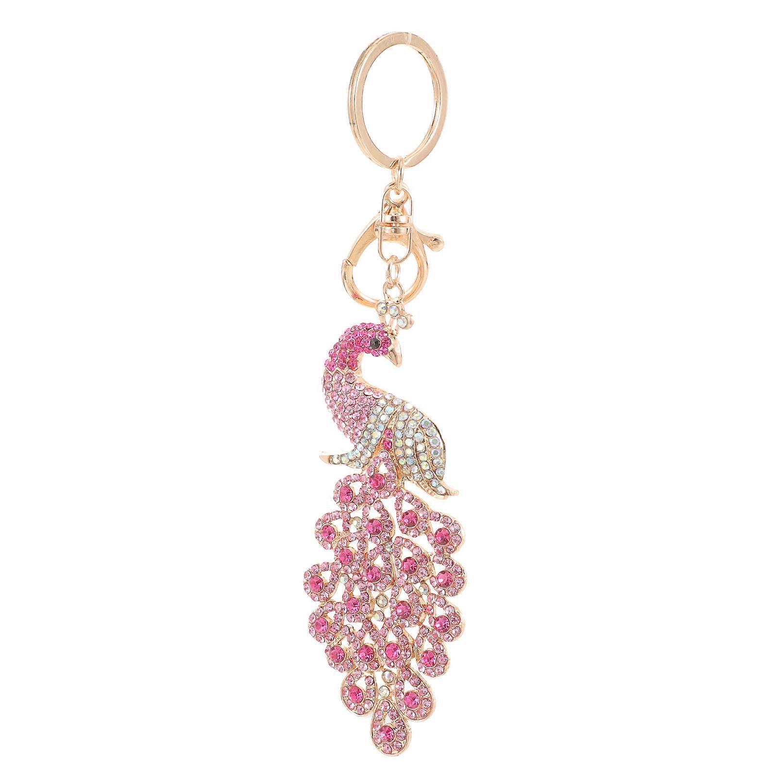Rhinestone Keychain with Durable Quality, Enhances Visual Appeal
