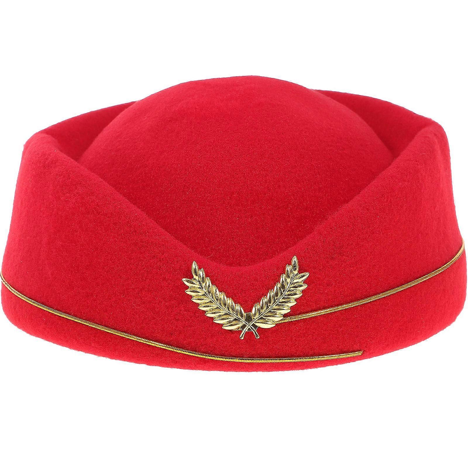 Role Play Accessory Hat for Women, Elegant Design with Texture