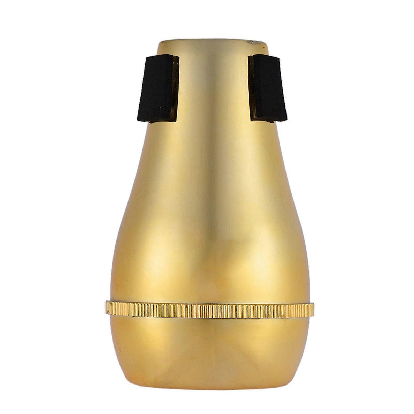 Lightweight, high-quality ABS practice trombone straight mute for alto and tenor trombones
