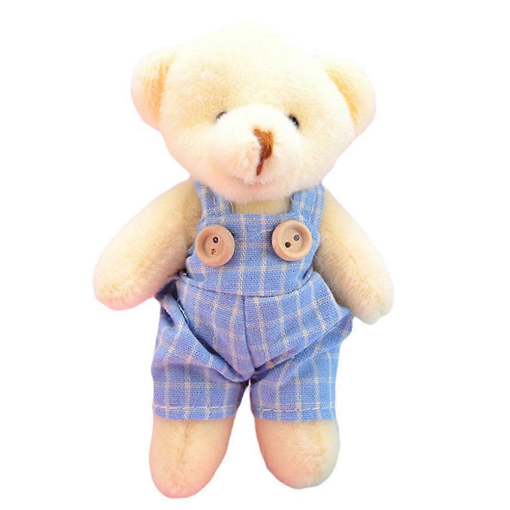 Keychain Charm Plush Toy Keychain Stuffed Bear Keychain for Friends Family Members 1Pack