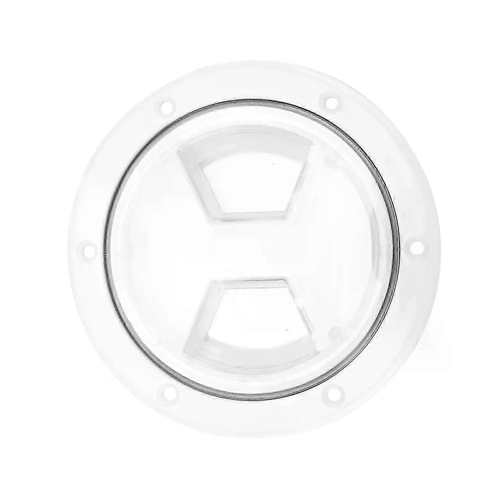 Round Boat Deck Access Lid Suitable for  RVs & Yachts - Durable Marine Access Cover