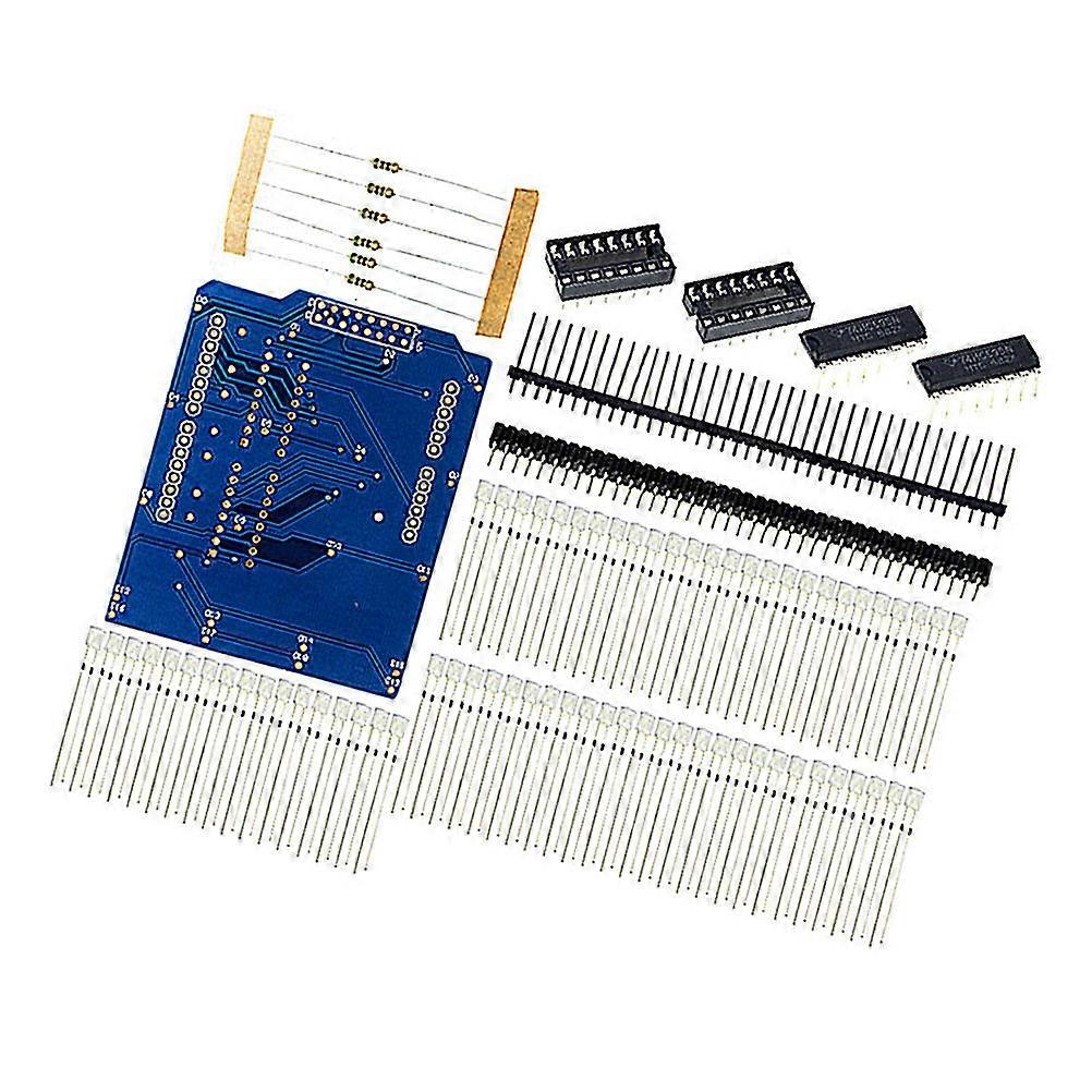 Led Cube Lights 4x4x4 Blue Led Cube Lamp 3D Electronic Engineering Students 1 Set