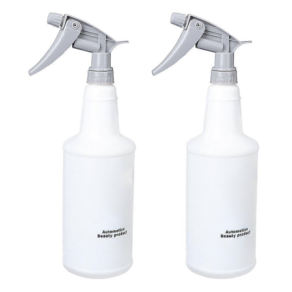 Car Cleaning Tool Plastic Empty Bottles Leak Proof Mist Sprayers Square Shape Professional 2Pcs