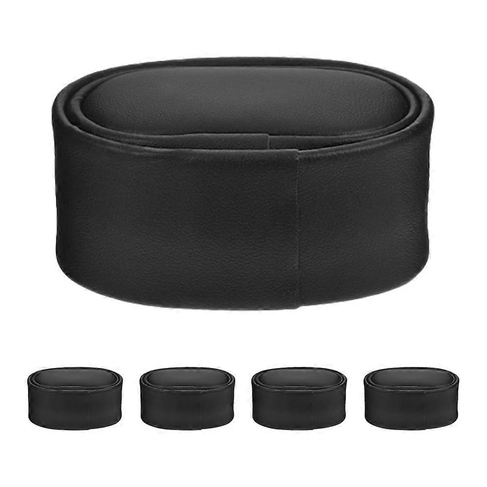 5pcs Soft PU Watch Cushion Pads for Automatic Winder – Prevents Inactivity, Ideal for Home, Office & Travel Use
