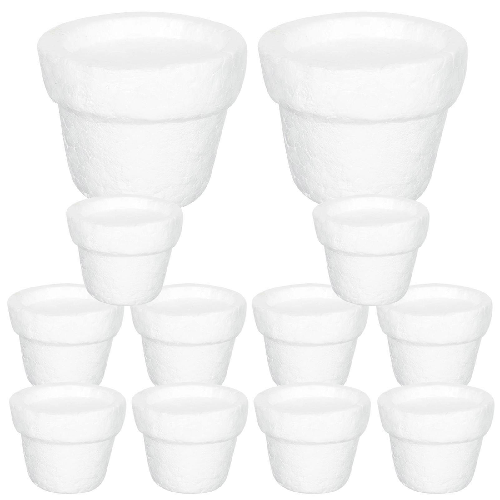 Foam Flower Arrangement Bases 12pcs – DIY Craft Foam Blocks for Home Decor, Gardening & Art Class Projects