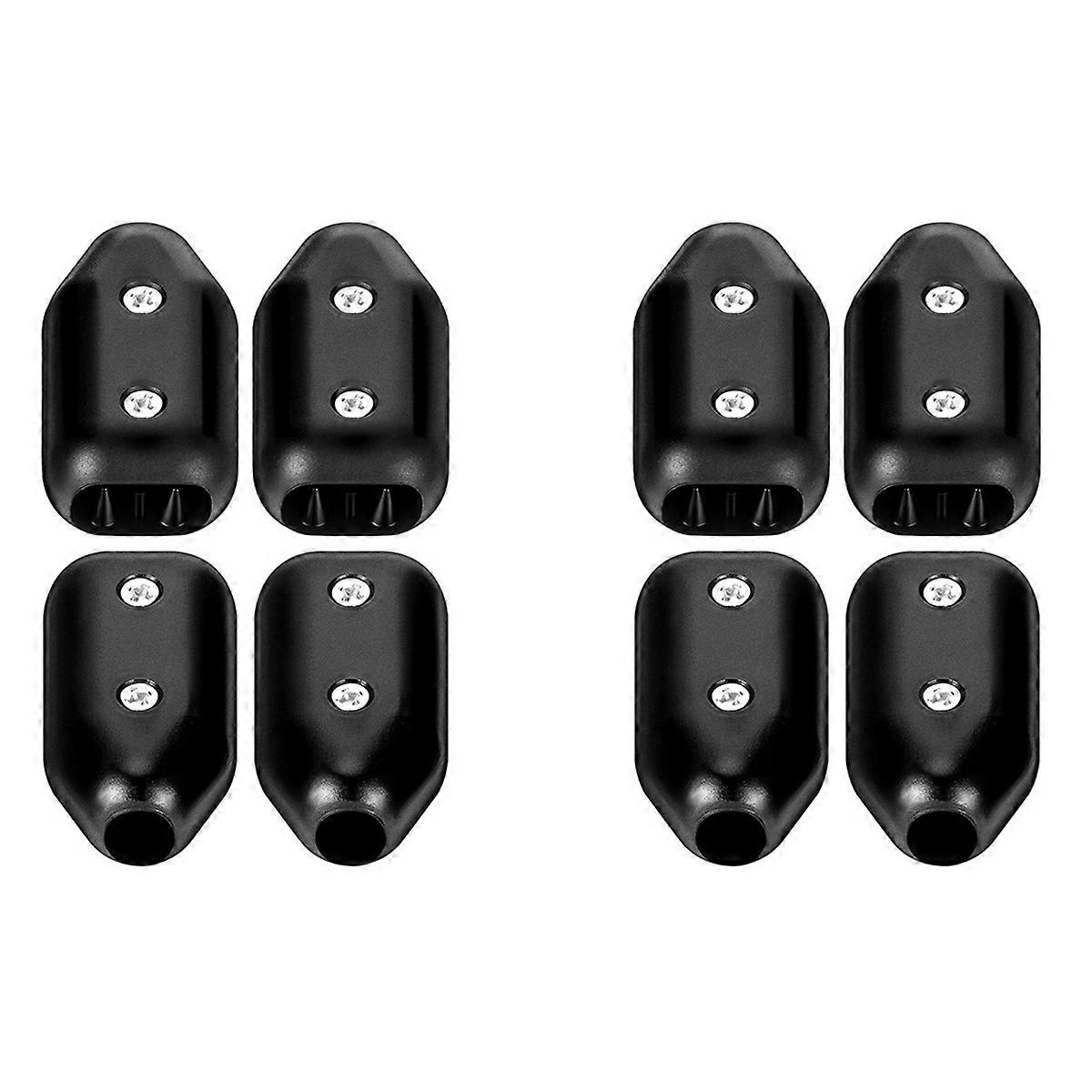 8Pcs Rope Clamps, Reusable Rope Clamp 3/8Inch Rope Connector Clamp Suitable for 7-8 mm Nylon Rope or
