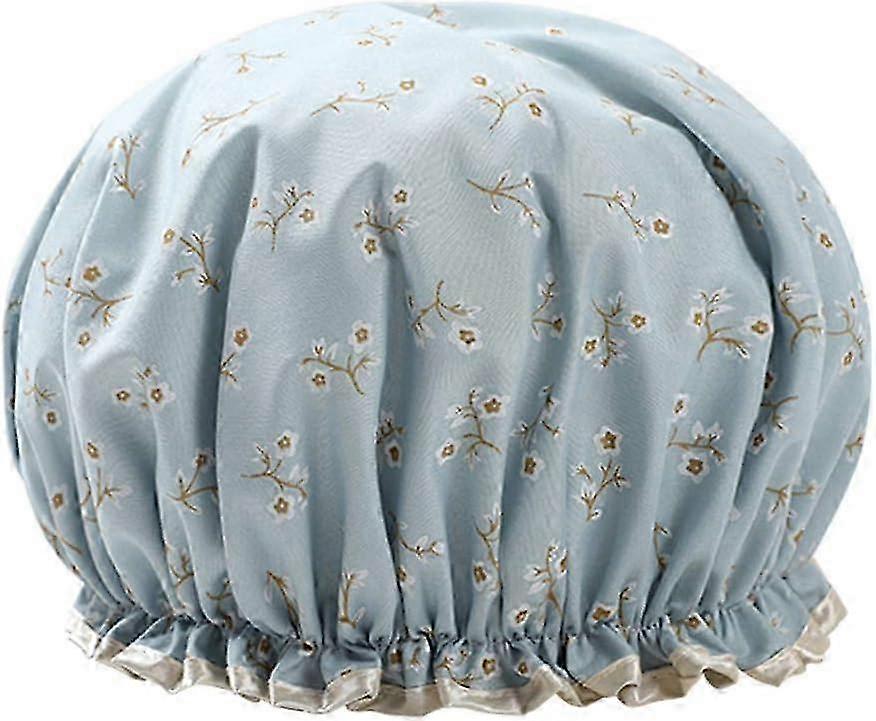 Dubbellaagse waterdichte douchemuts voor dames