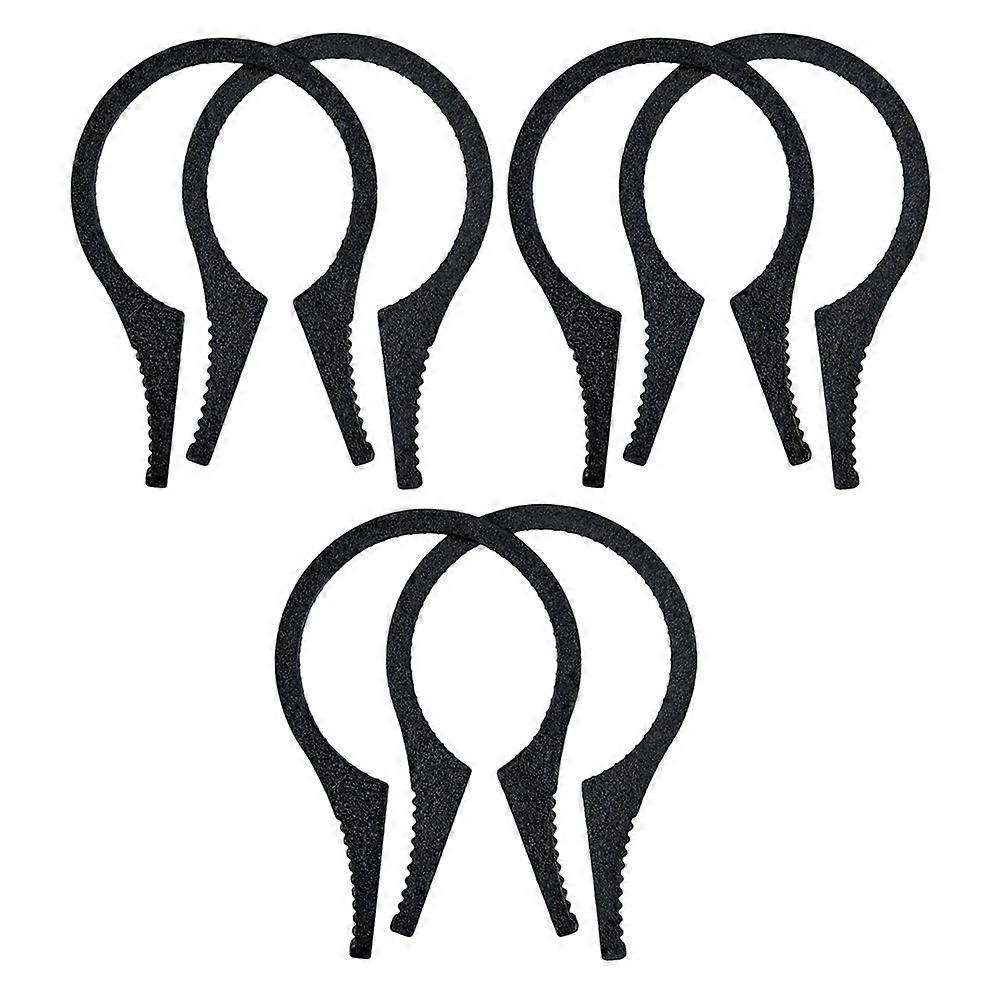 Camear Filter Wrench 62-77mm UV Filter Wrench Tool for Lenses Rectangular Shape 6Pcs