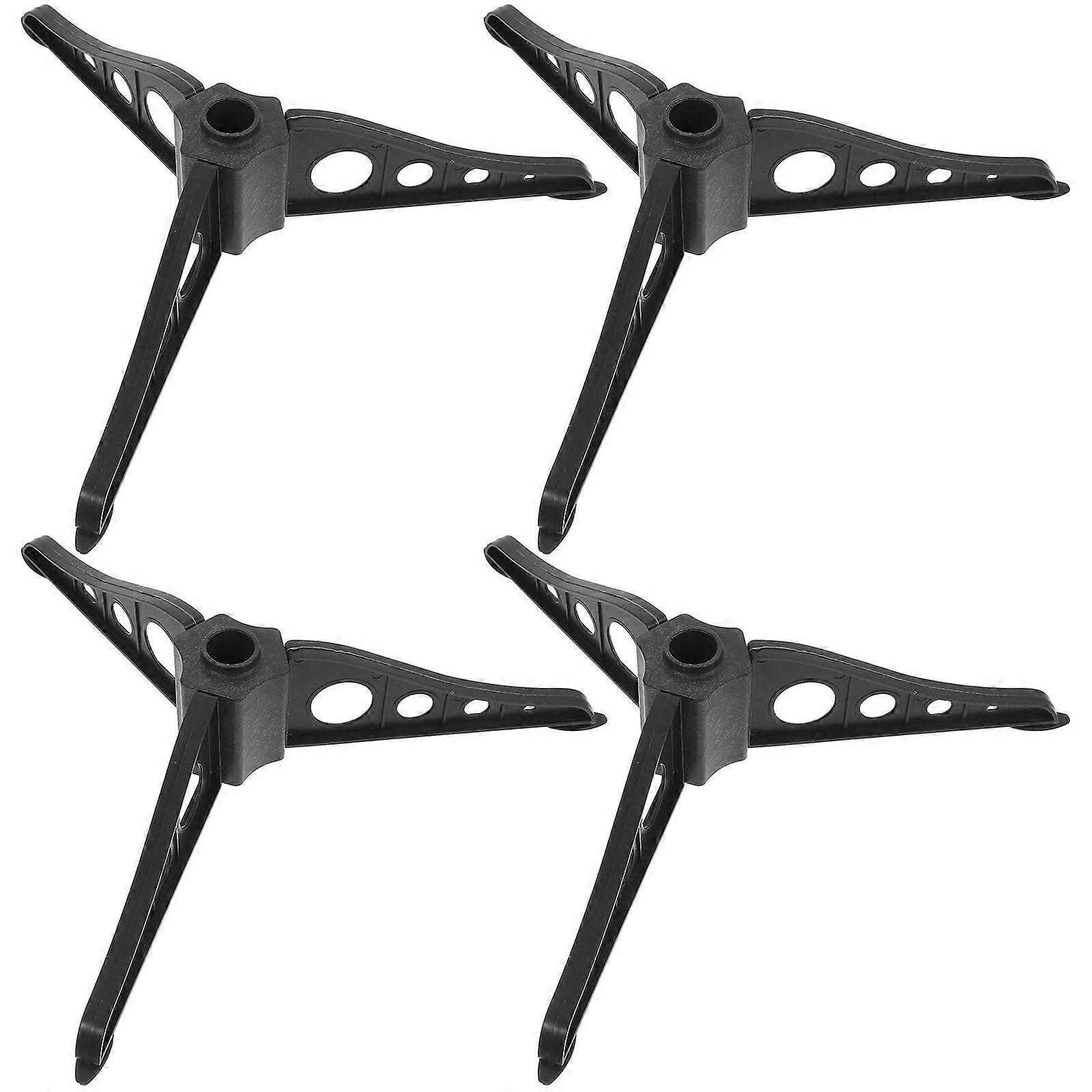 4PCS Christmas Tree Stand Base Support Rack for Artificial Xmas Trees – Easy Installation & Stable Design for Holiday Decor
