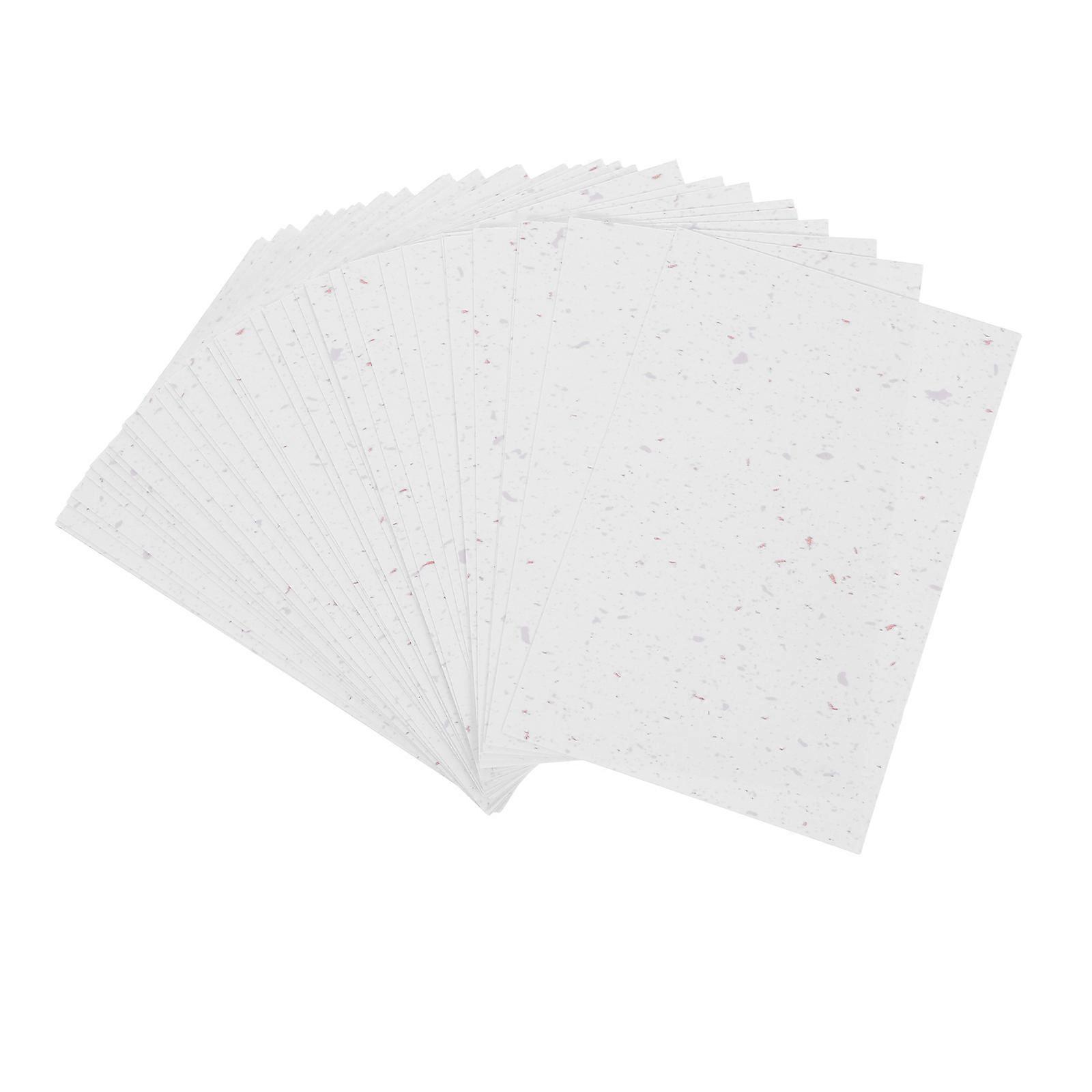 Writing Blessing Cards White Cardstock For Rectangular 5.9X3.9in 50Pcs