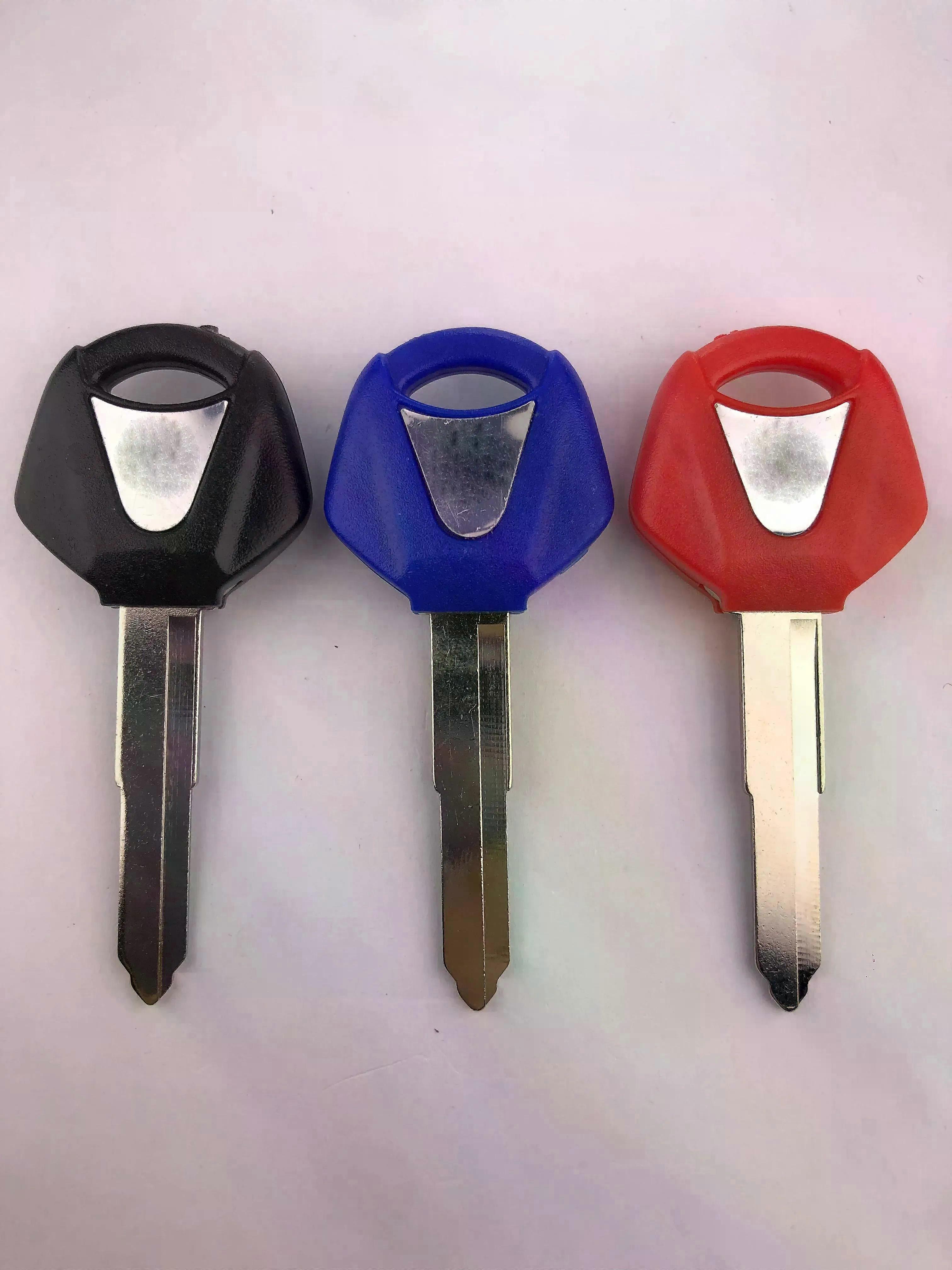 con 3PCs new blank key motorcycle replace uncut keys fit for Yamaha YZF FJR XJR 1300 mt09 mt07 XJ6 tMax FZ8 R3 R6 FZ1 FZ4 FZ6 xt660