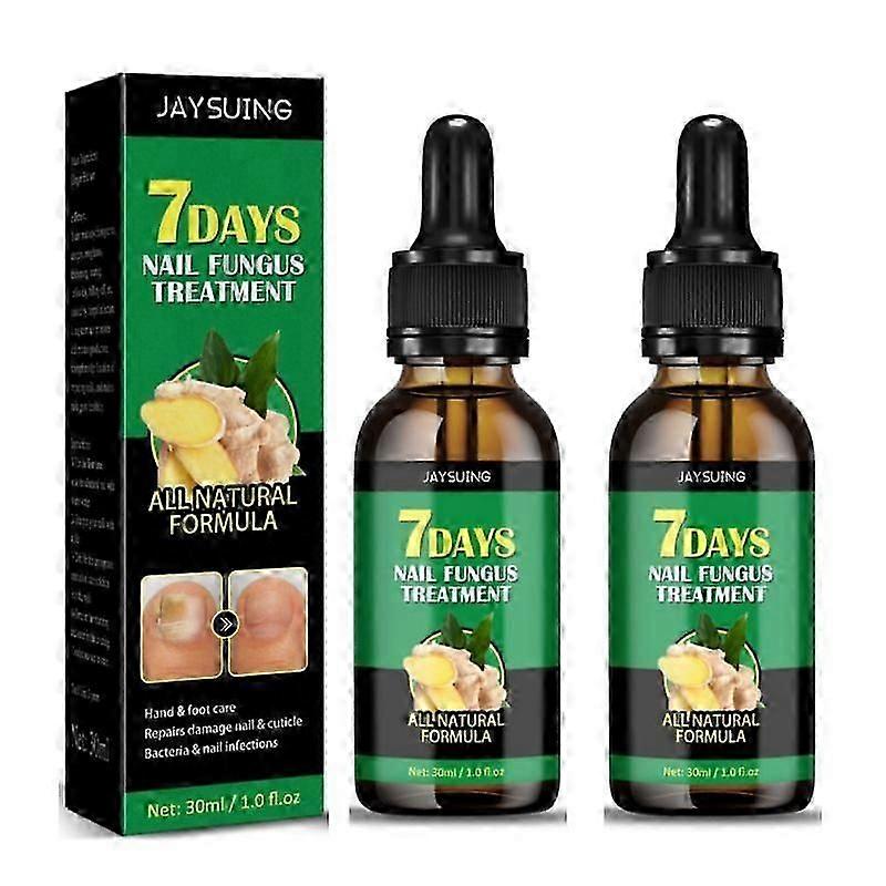 מתאים ל-2X ג'ינג'ר אנטי פטרייתי טיפול בציפורניים תיקון לטיפול באצבעות ובבהונות נוזל-jc