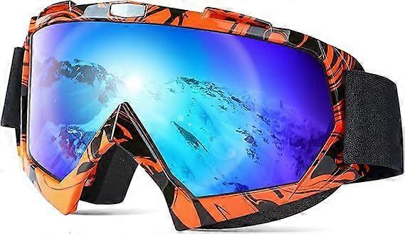 Adult ski goggles, ski goggles for youth, men and women, wide field of view snowmobile goggles