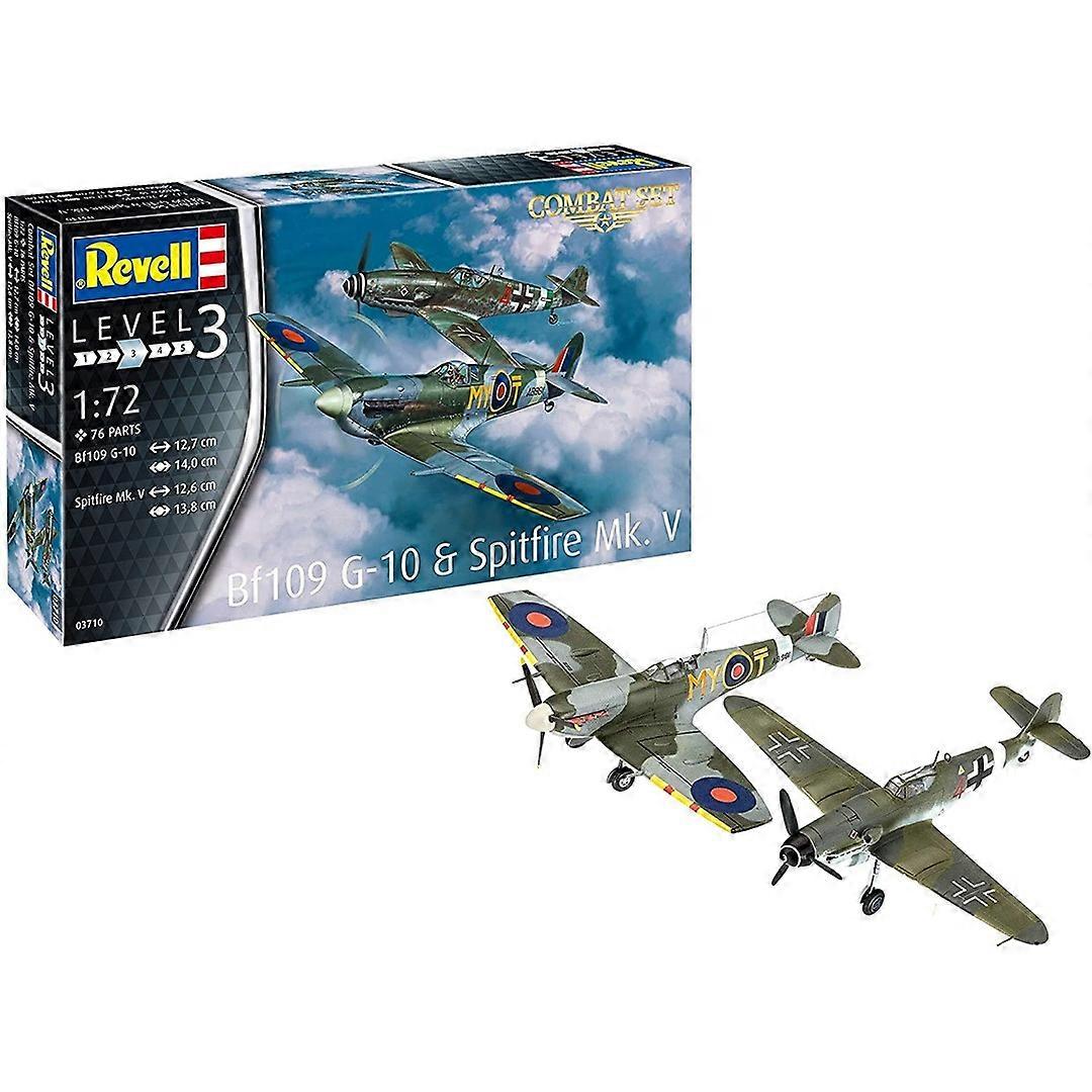 Revell Combat Set Bf109G-10 & Spitfire 1:72 Model Kit