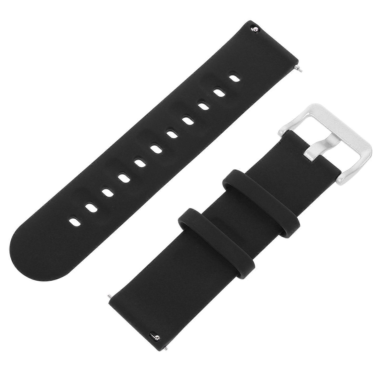 a refined and professional product description based on your input:
**1 Pc Classic Silicone Watch Band – Wide Strap Design for Comfort &