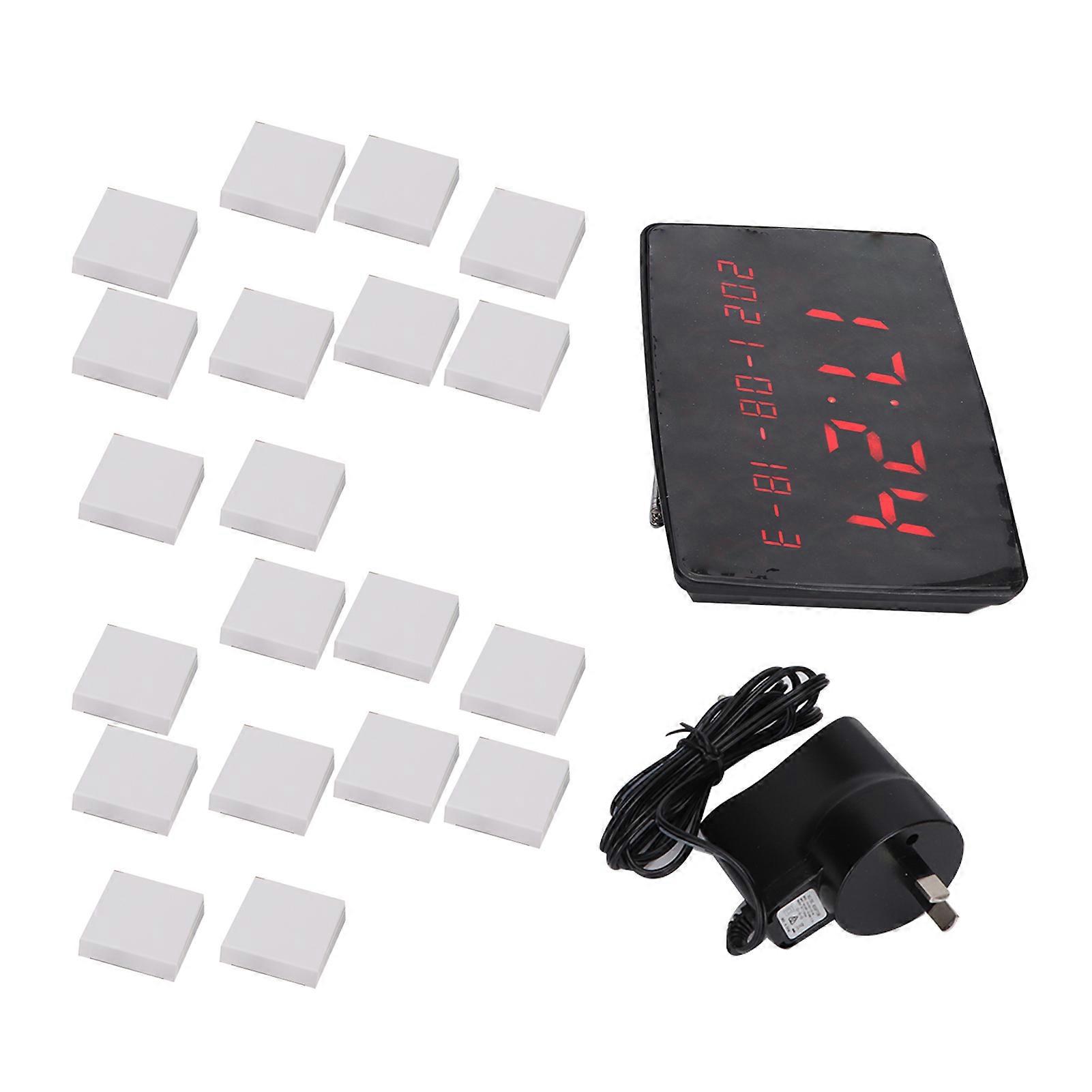 Wireless Pager Move Easily Microprocessing Chip Stable Property Buzzer System for Restaurant Clinic