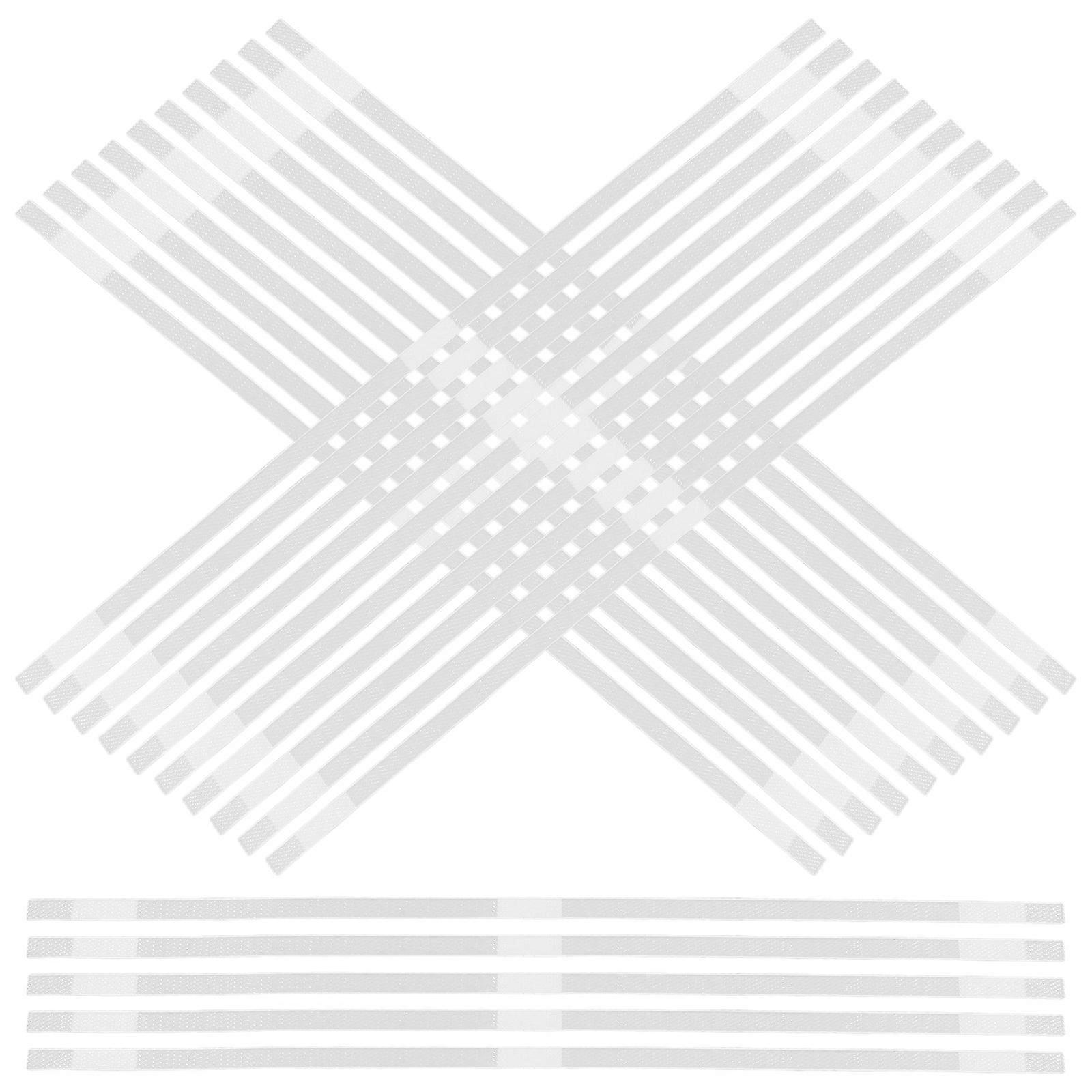 Thermal Binding Strips Hot Melt Glue Strips for Book Binding 50Pcs Transparent