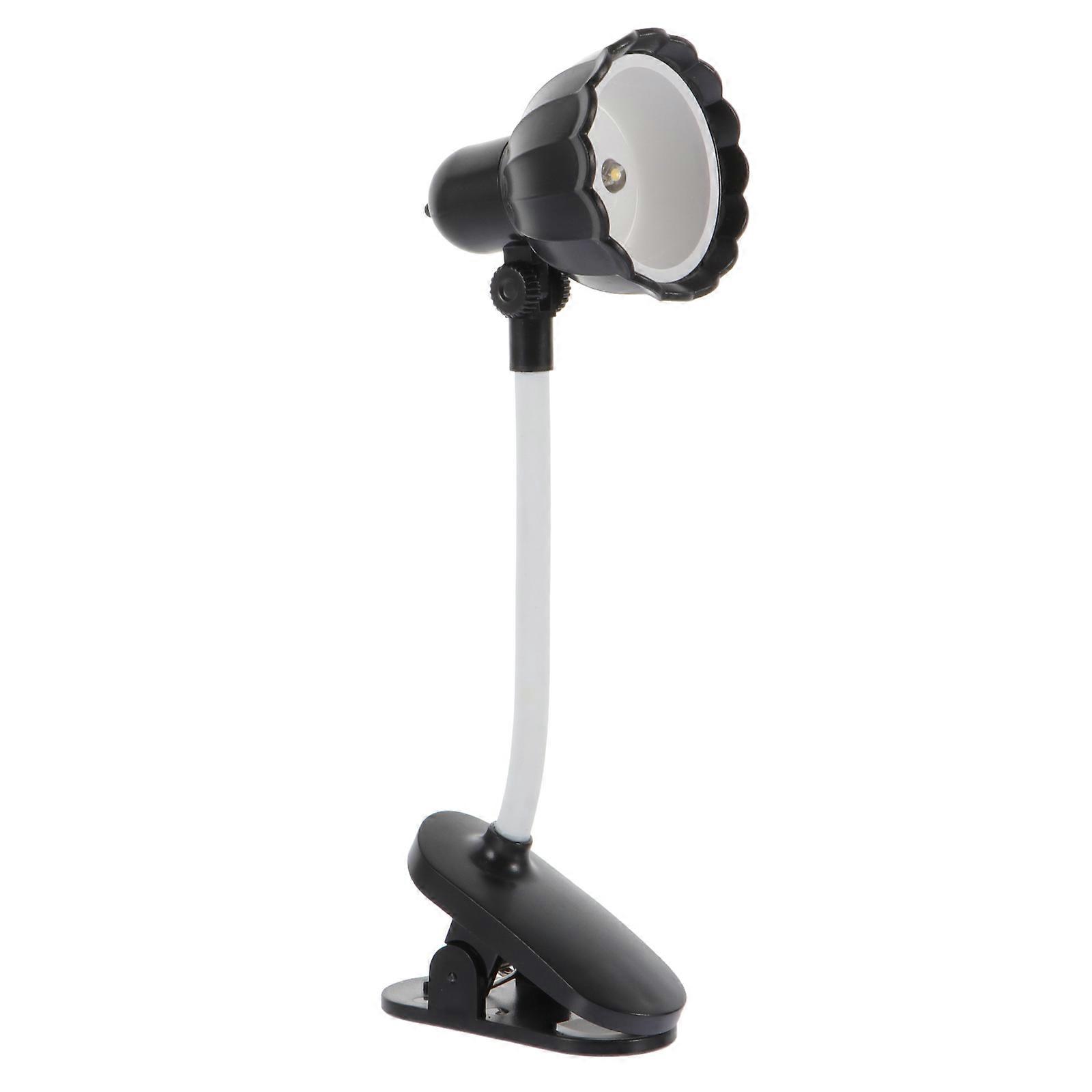 Flower Reading Lamp Mini Clip-On Petal Table Light Eye Protection For Bedroom Use 1Set
