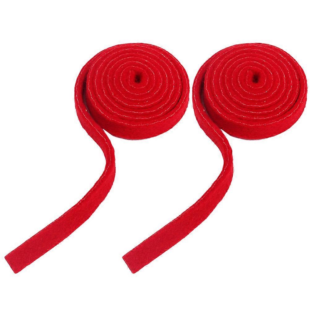Piano Tuning Felt Strips 2pcs Professional Mute & Temperament Accessories for Accurate Guzheng, Easy Installation for Technicians & Enthusiasts