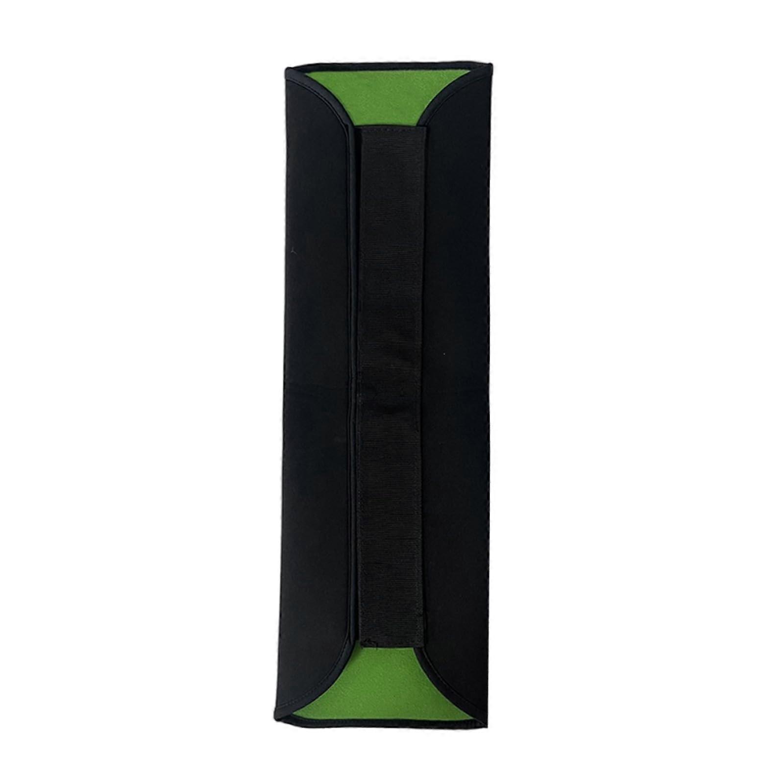 Isolated electric bicycle battery case, spherical, waterproof thermal cover suitable for various weather conditions, green.