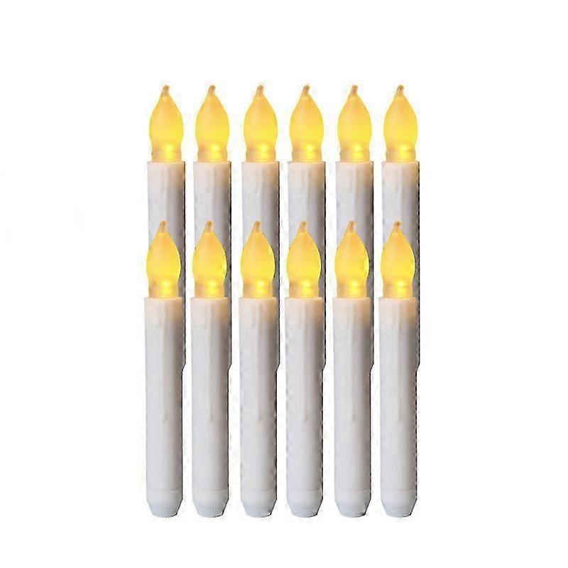 LED Taper Candles 12pcs