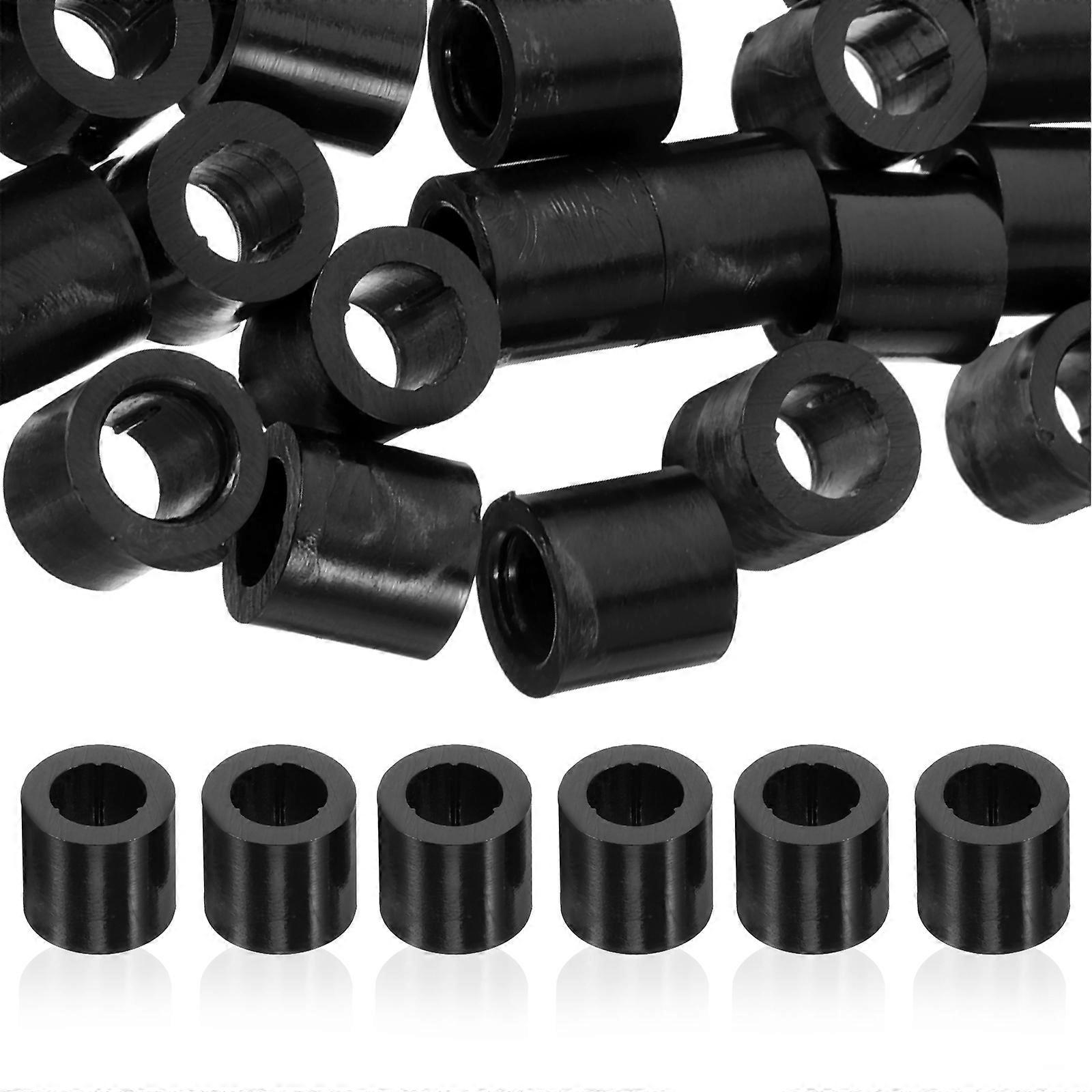 30pcs Plastic Billiard Cue Hoop Replacement for Billiard Tip Cue Ferrule Pool Cue Ferrule