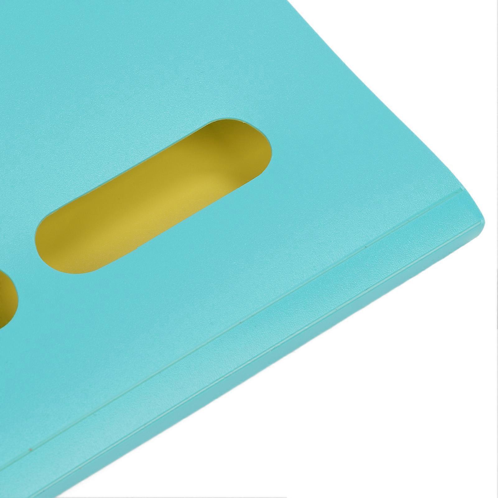 Folder Portable Student Exclamation Point Shape Elastic File Folder A3A4 Test Paper Storage BagGreen