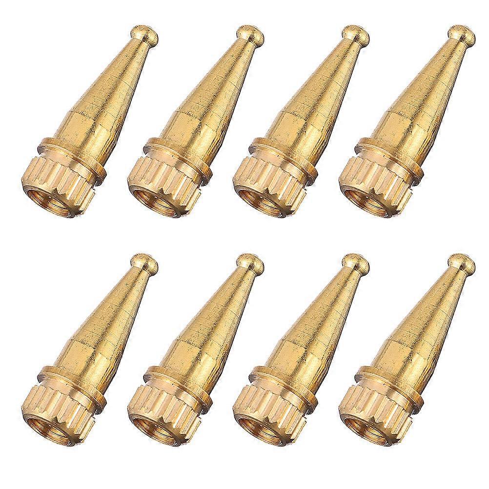 8Pcs Speaker Copper Spikes Shockproof Feet Stand Decorative Base