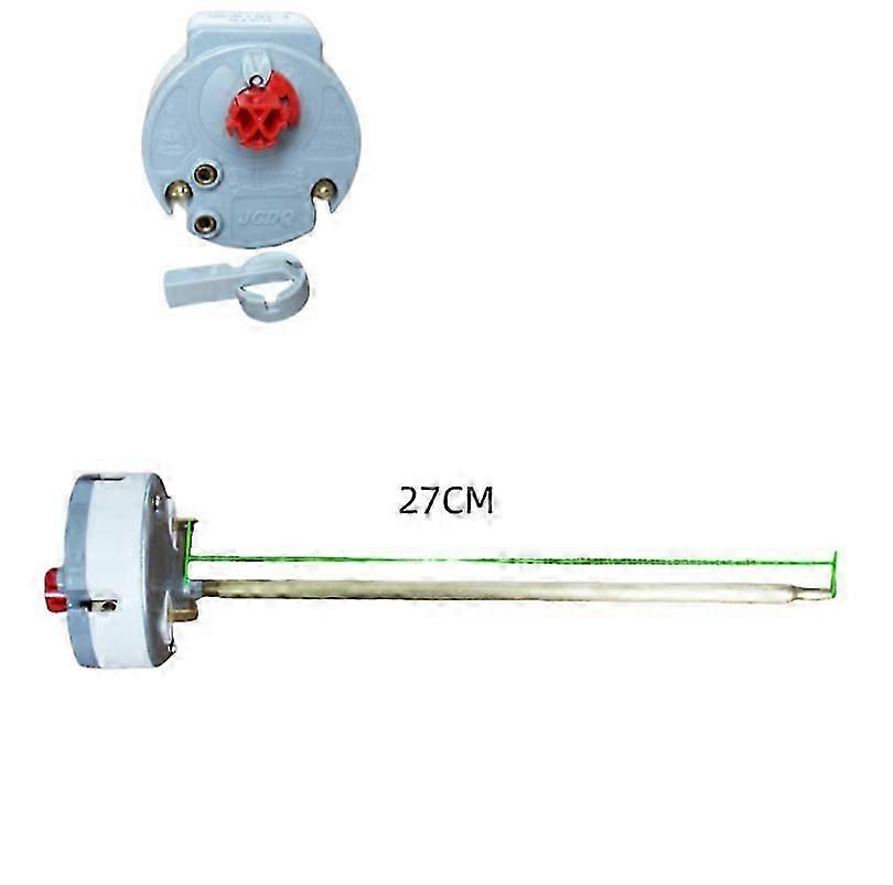 Plug Pole Temperature Control Thermostat Switch 16A Pure Copper Pole for Ariston Electric Water Heater KST18/T105(Gray Long 27cm)