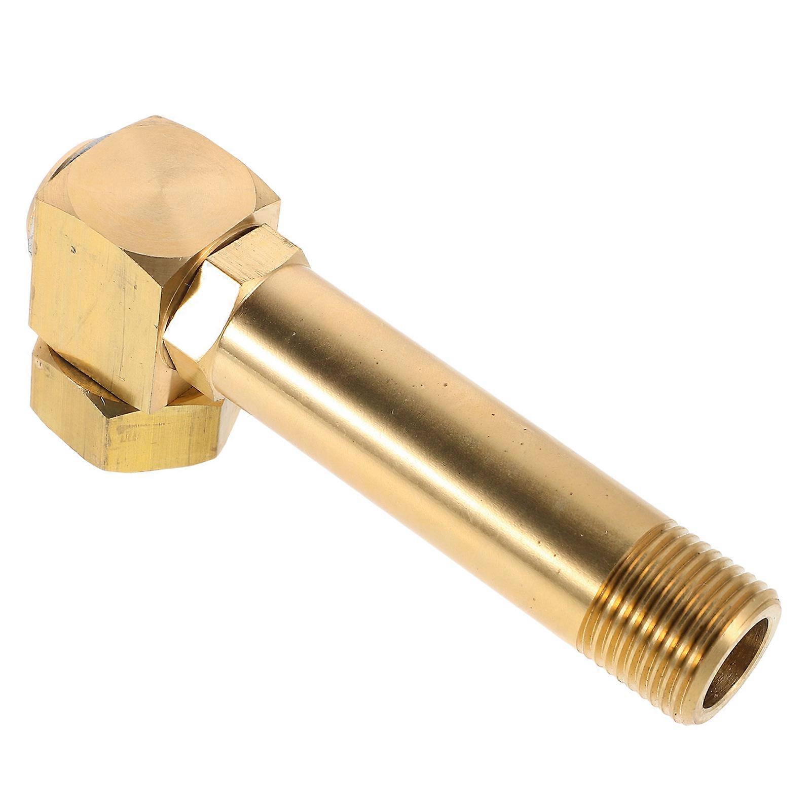 Hose Swivel Joint Connector Accessories Garden Hose Parts Sturdy Copper Material Rotatable Design Homeowners 1Set