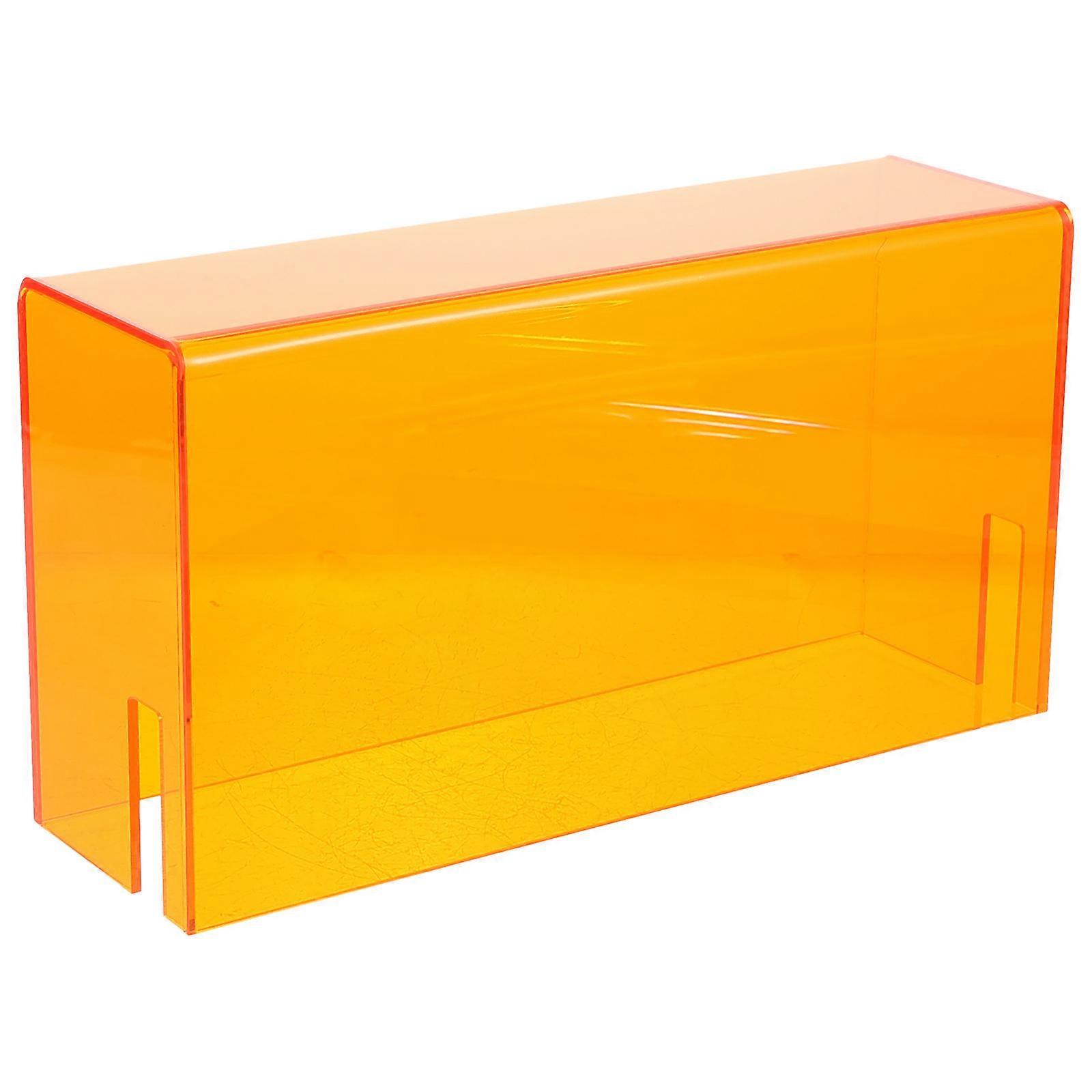 Clear Game Console Box Game Machine Shell Protector Dustproof Storage For Gamers 1Pcs