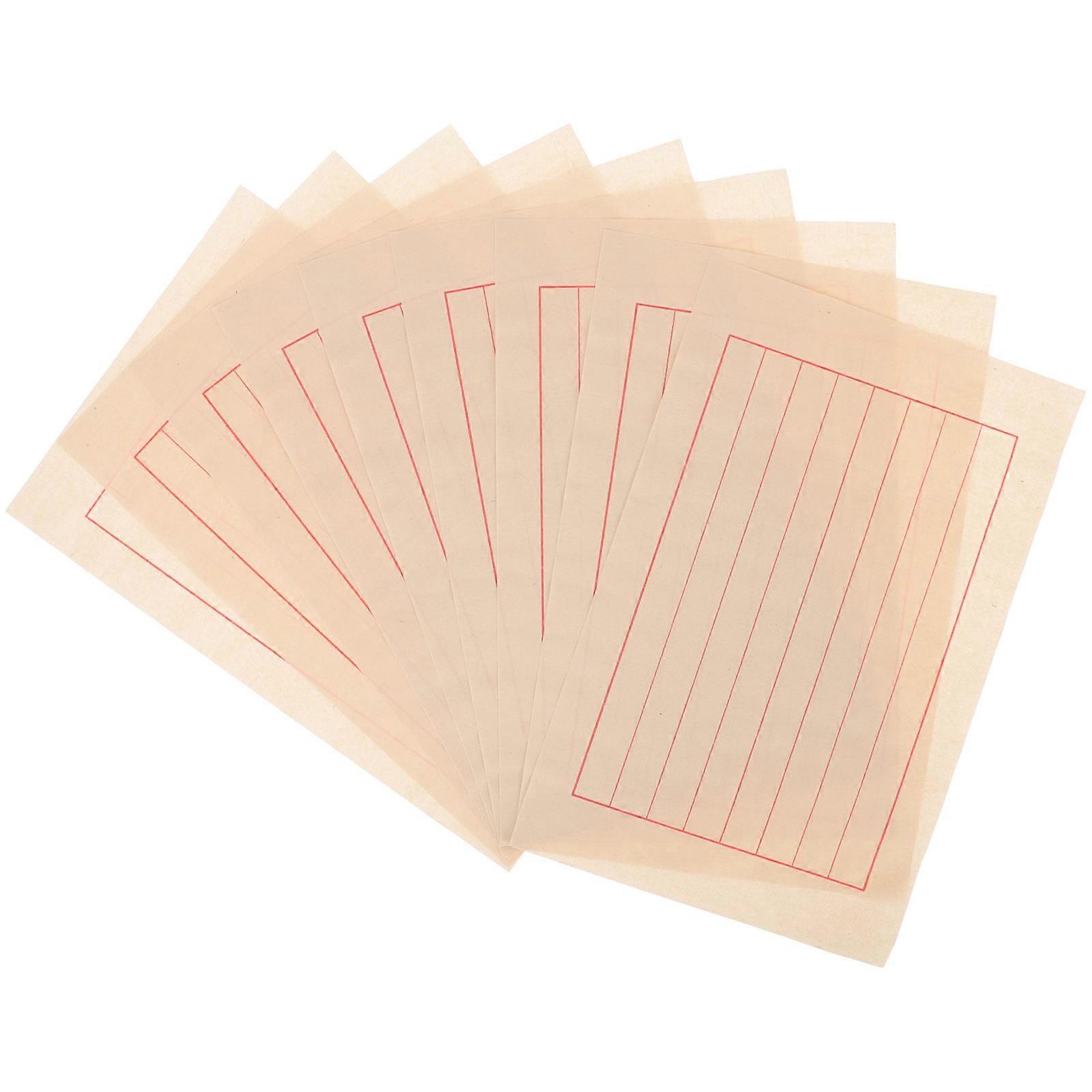 Writing Paper For Calligraphy Enthusiasts Calligraphy Writing Pad 29x19cm Size 50 Sheets