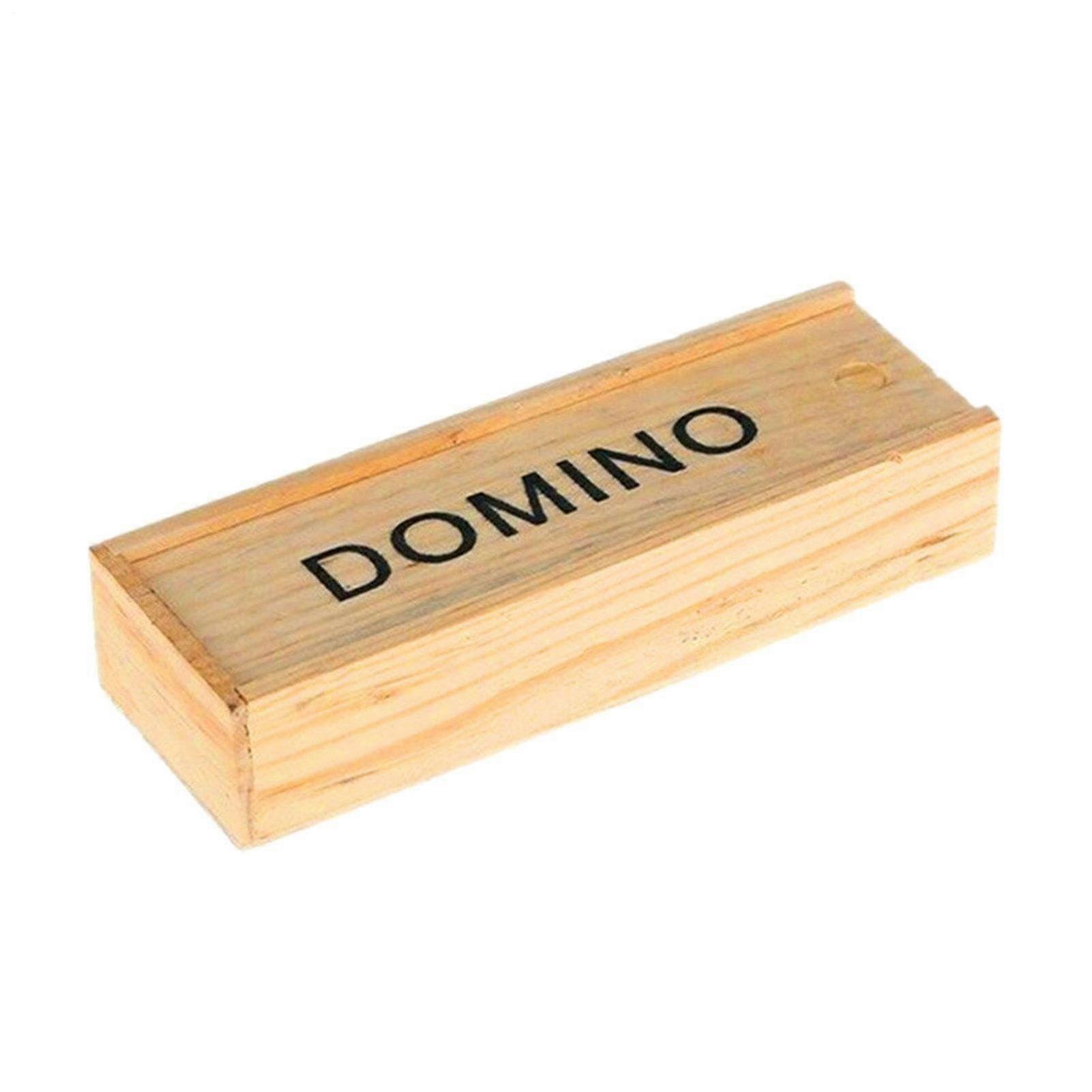 Domino Set for Adults - 28 Double Tiles, Classic Game for Family Nights, Parties, Gifts, and Girls' Gatherings
