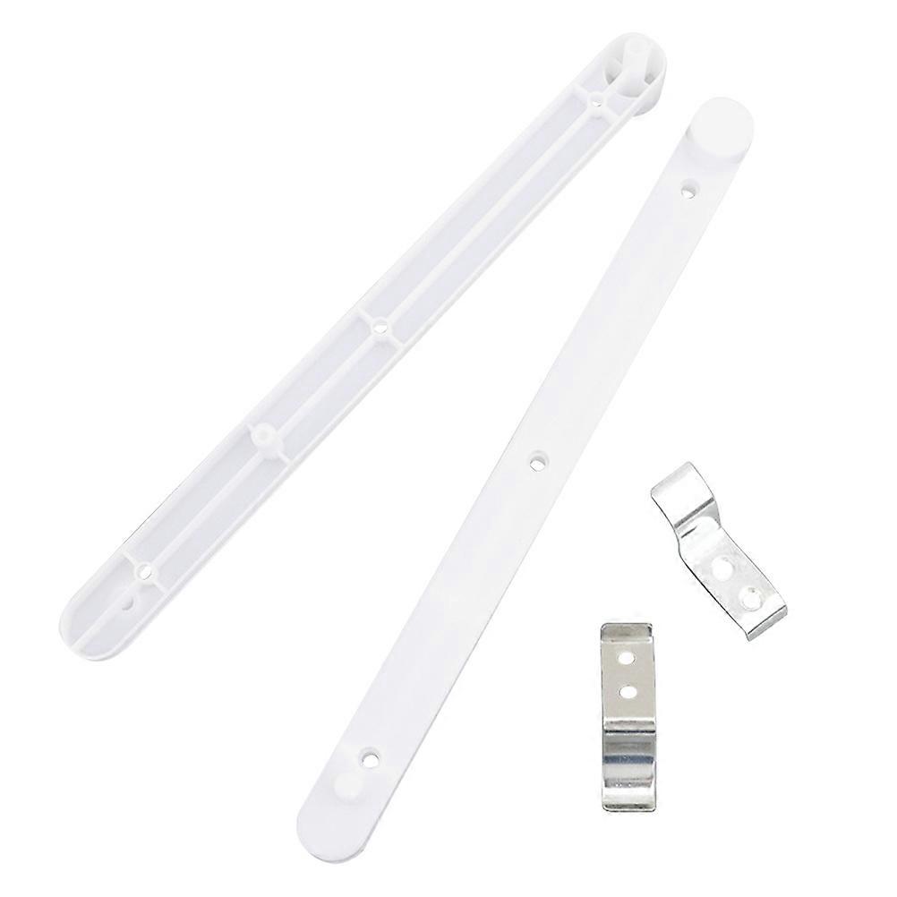 Drawer Guide Rail Concealed Flip-Up Door Track Bracket Home Organization Kitchen Cabinets Storage Plastic Iron Material 1 Set
