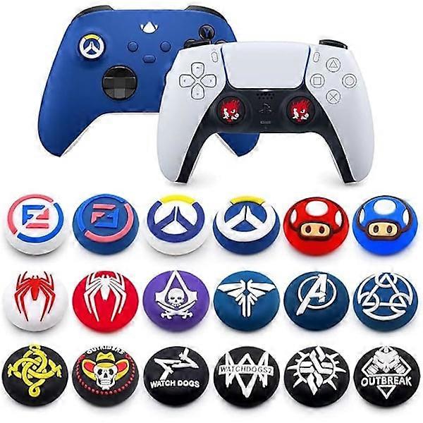 2 Pcs Silicone Joystick Protector for PS5