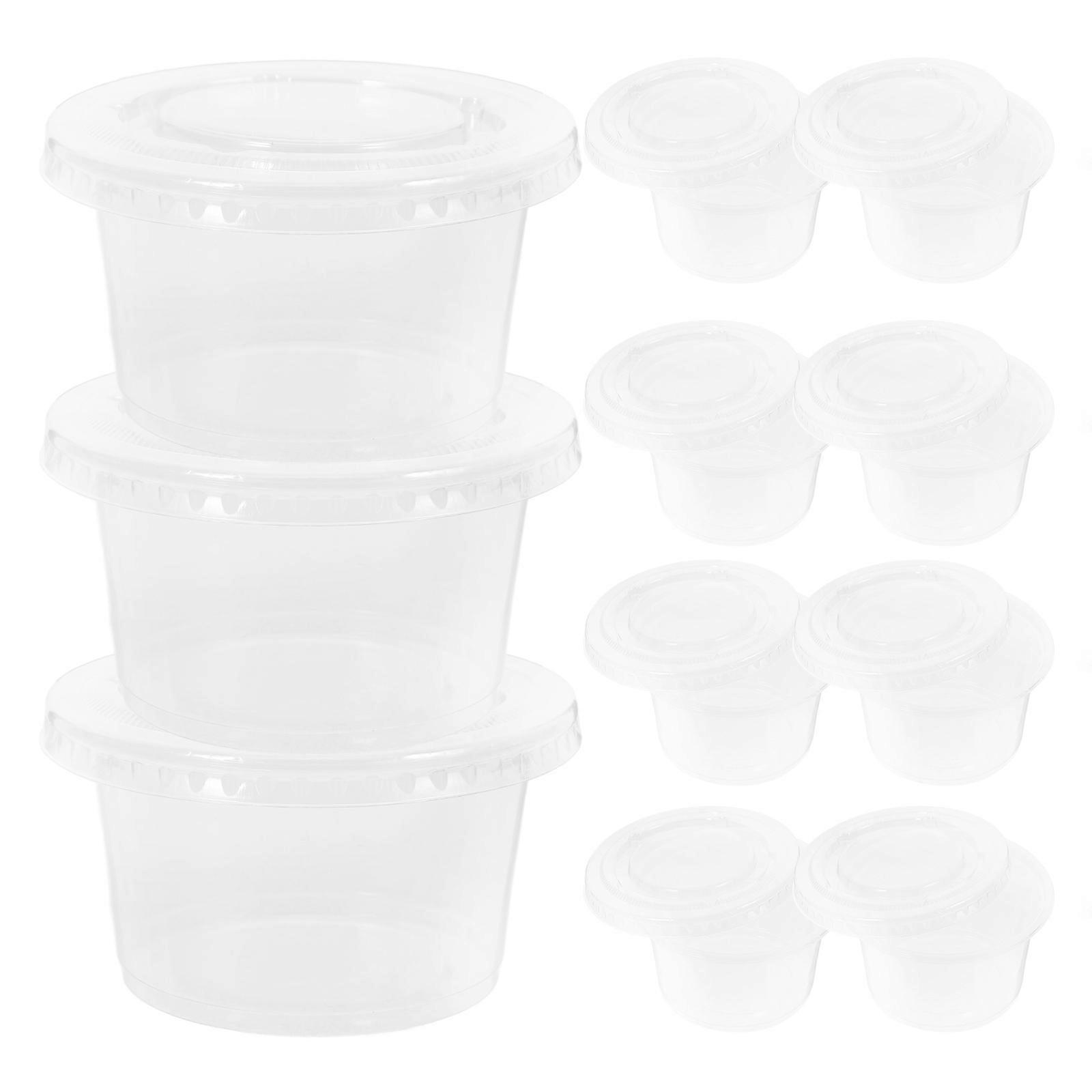 Cake with Dome Lids for Decor Transparent and Ideal for Desserts 200 Pieces