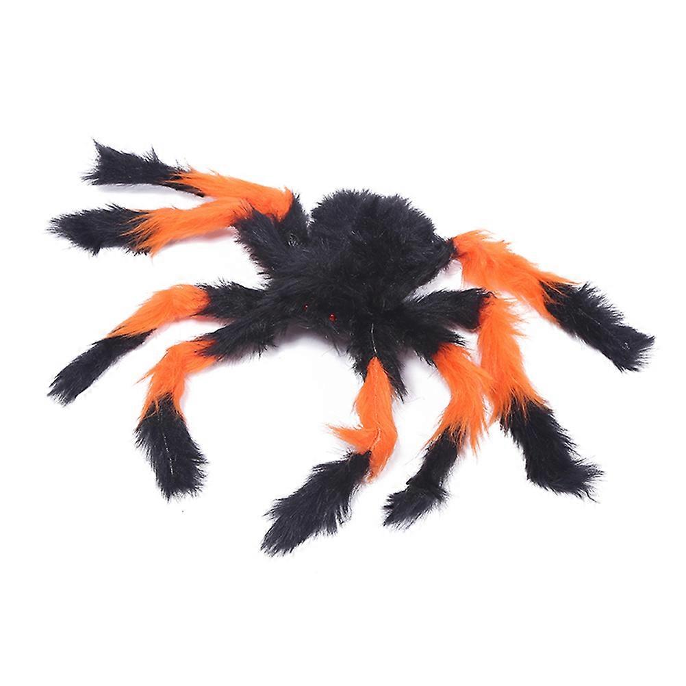 Giant Spider Decoration Plush Toy For Halloween Carnivals Suitable For Kids Of Any Age 50Cm Random Color 1Pack