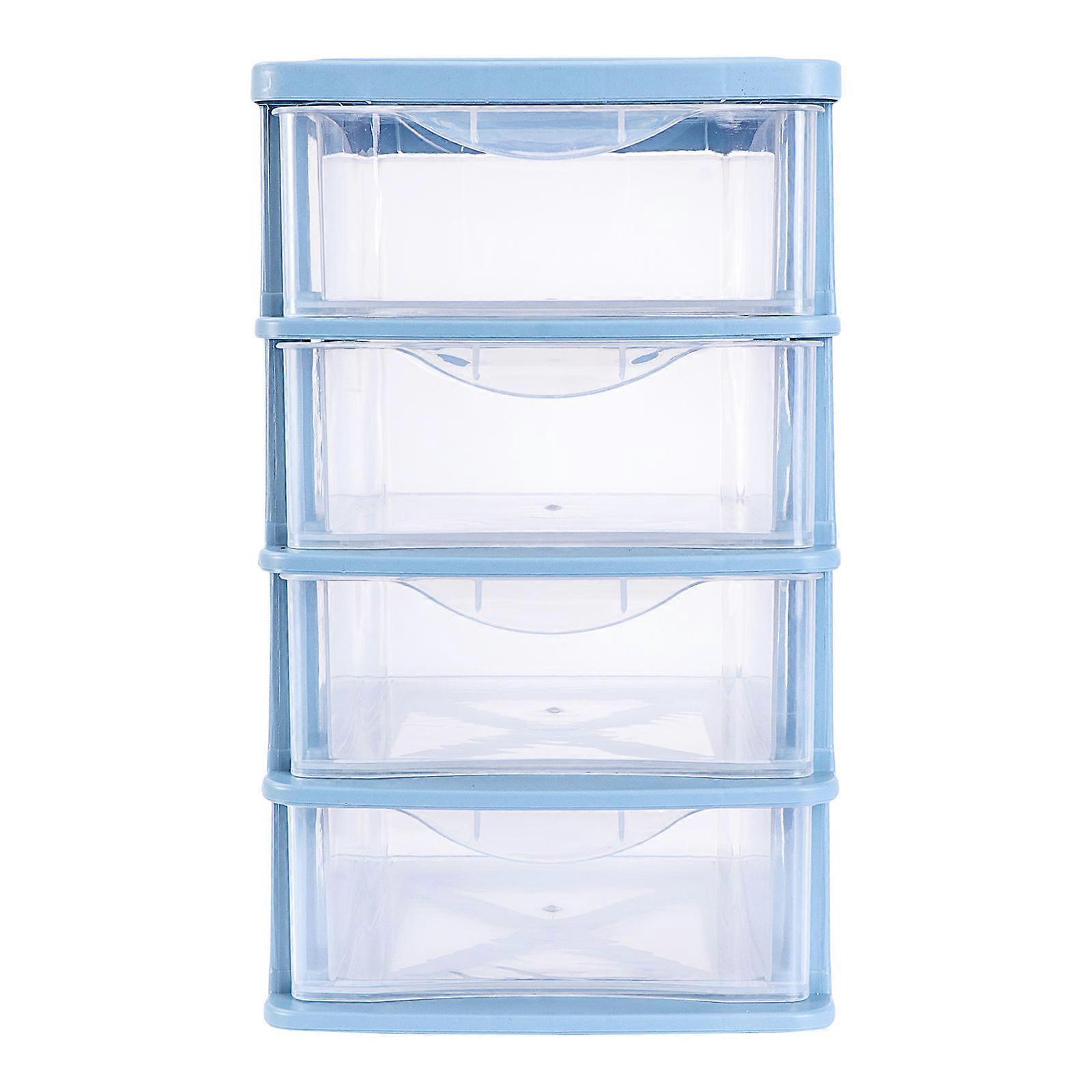 Desktop Drawer Box Makeup Storage Container Simple Design For Home Use Cosmetic Organization 30.5X17.5CM 1Set