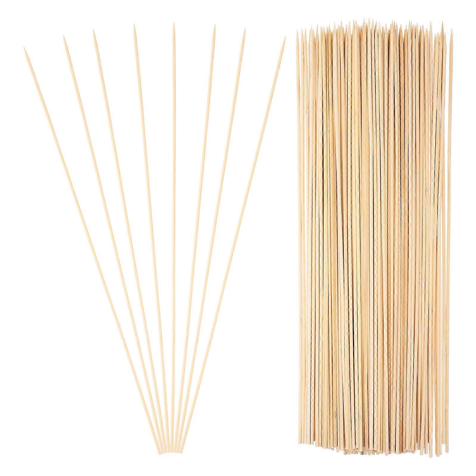 BBQ Rotating Skewers for Outdoor Grilling Safe and Durable Food Grade Synthetic Material Beige 50cm