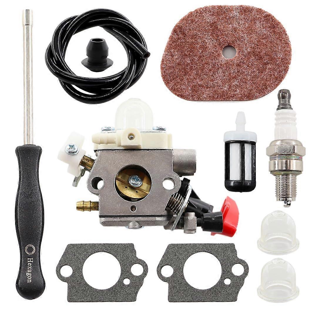 Carburettor with Air Filter and Petrol Filter for Stihl Trimmers FS40 FS50 FS56 FS70 FC56 FC70, Replaces Zama C1M-S267A
